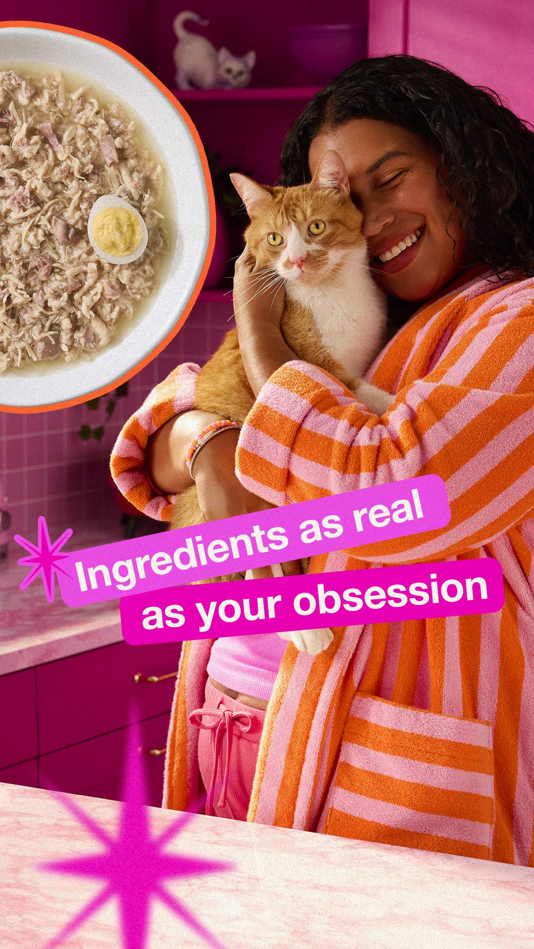 Tiki Cat Facebook ad: Your Obsession’s Obsession