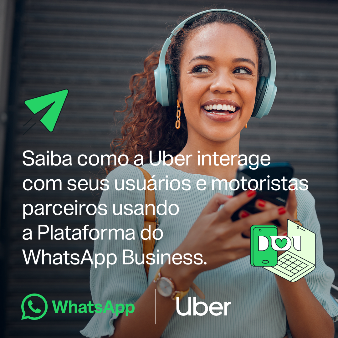WhatsApp for Business Facebook ad: Como usam o WhatsApp