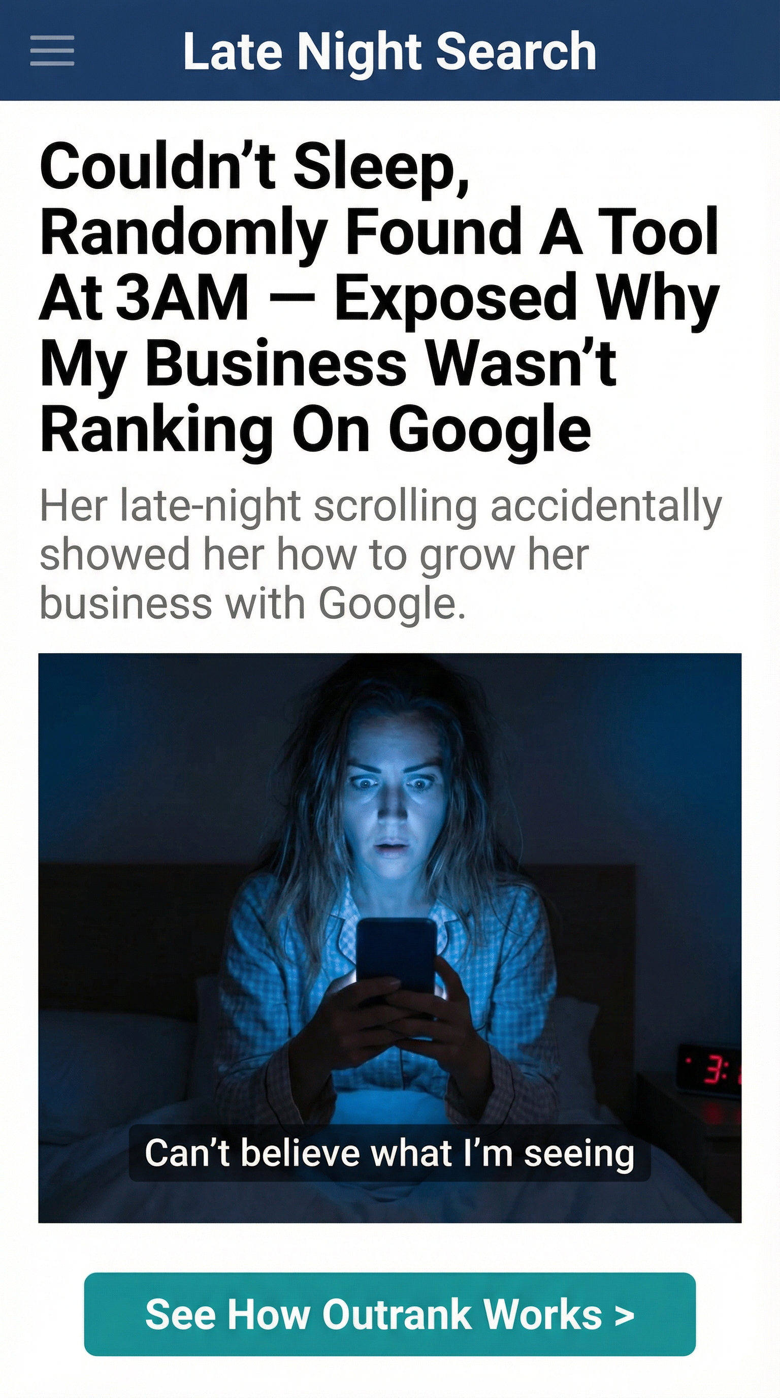 Outrank.so Facebook ad from Jun 9, 2026