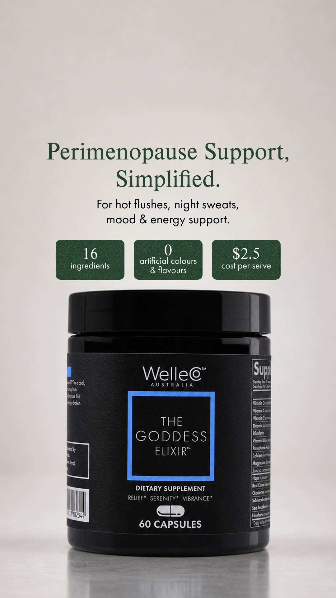 WelleCo Facebook ad