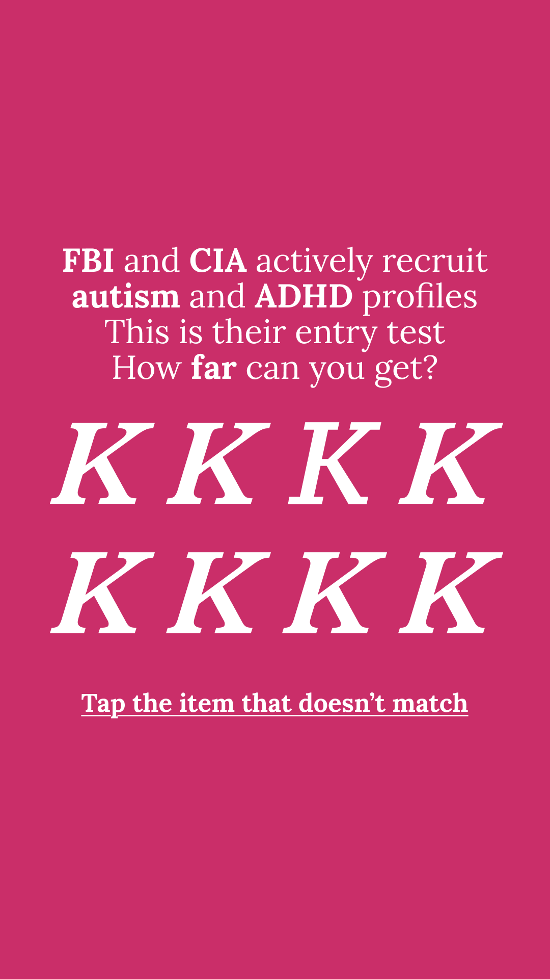 Brain Health Check Facebook ad