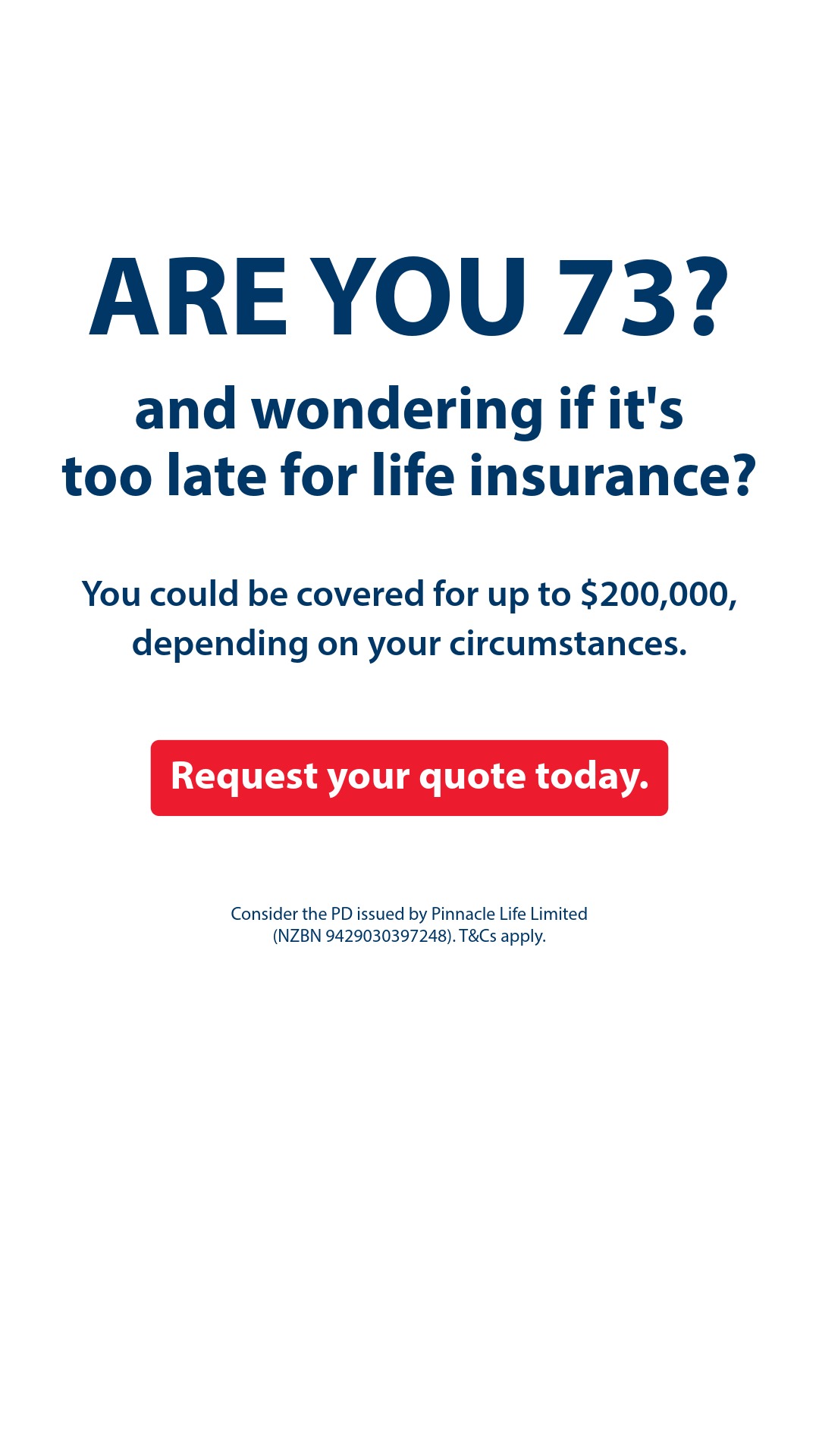 New Zealand Seniors Life Facebook ad