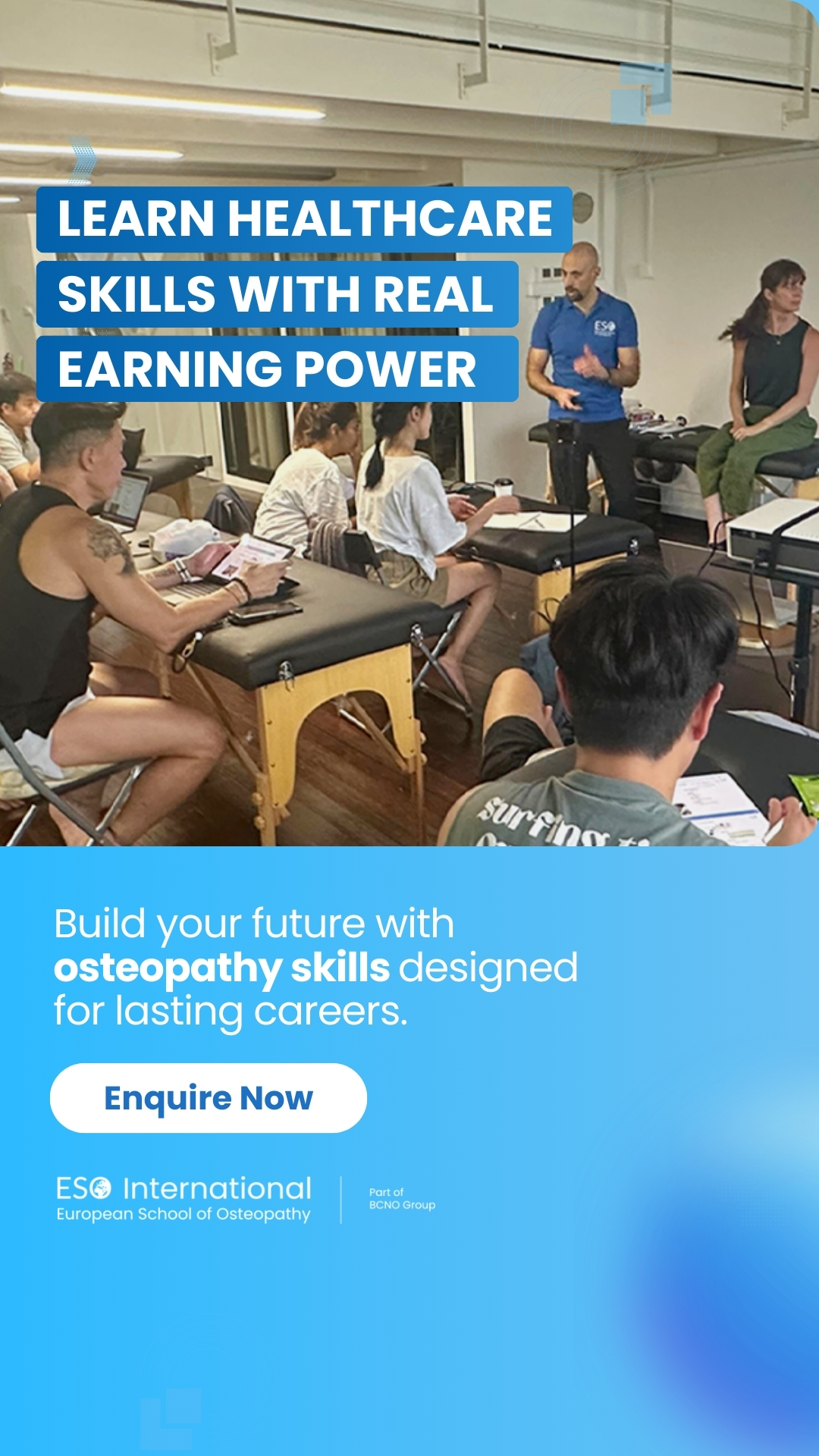 ESO Singapore Facebook ad