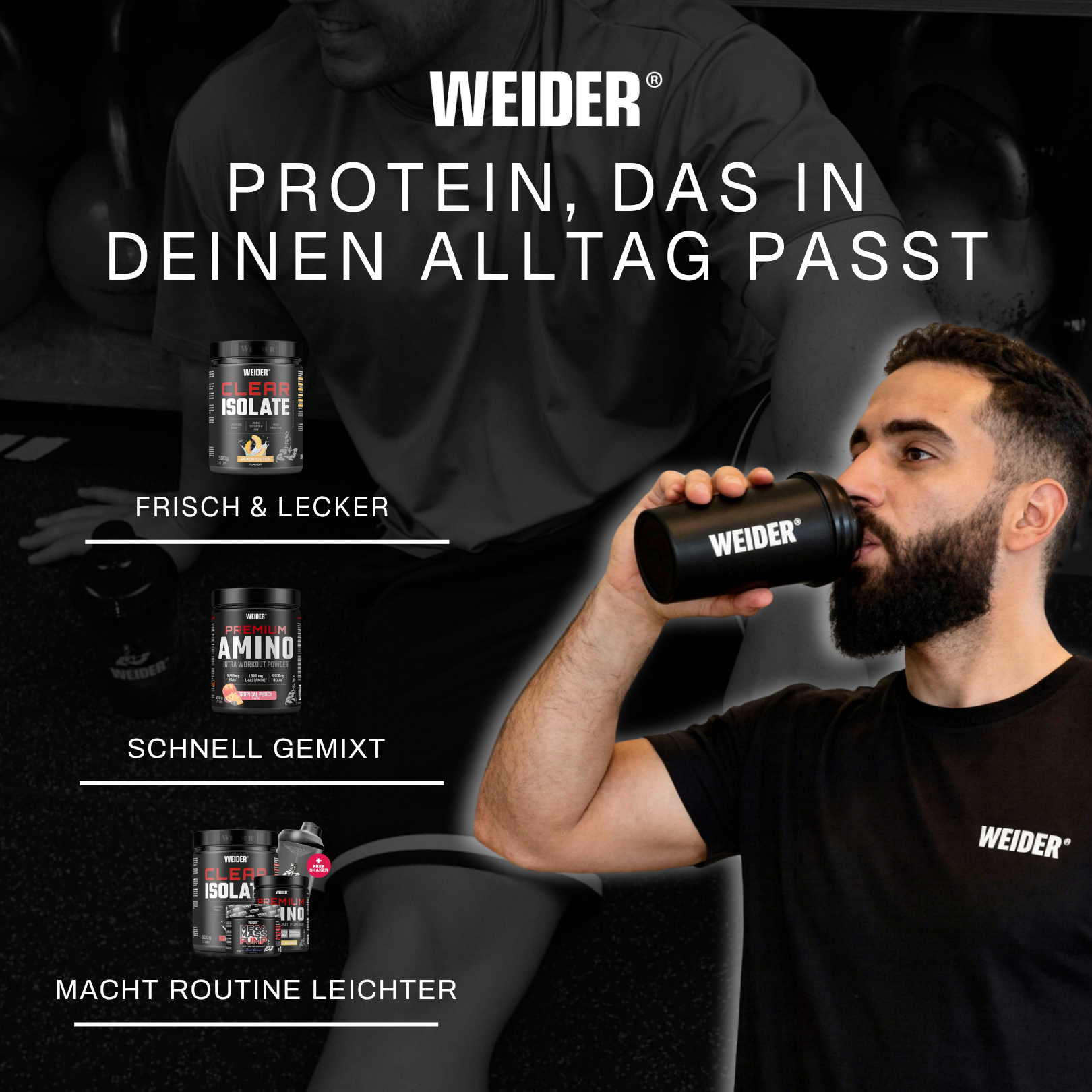 Weider Germany Facebook ad