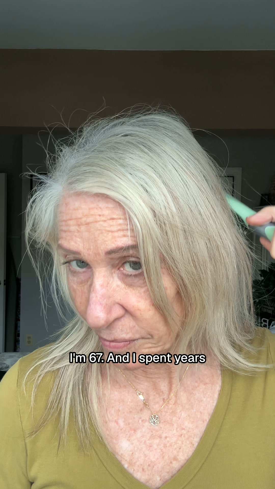 Scandinavian Biolabs Facebook ad: You can hide a wrinkle. Not a hairline