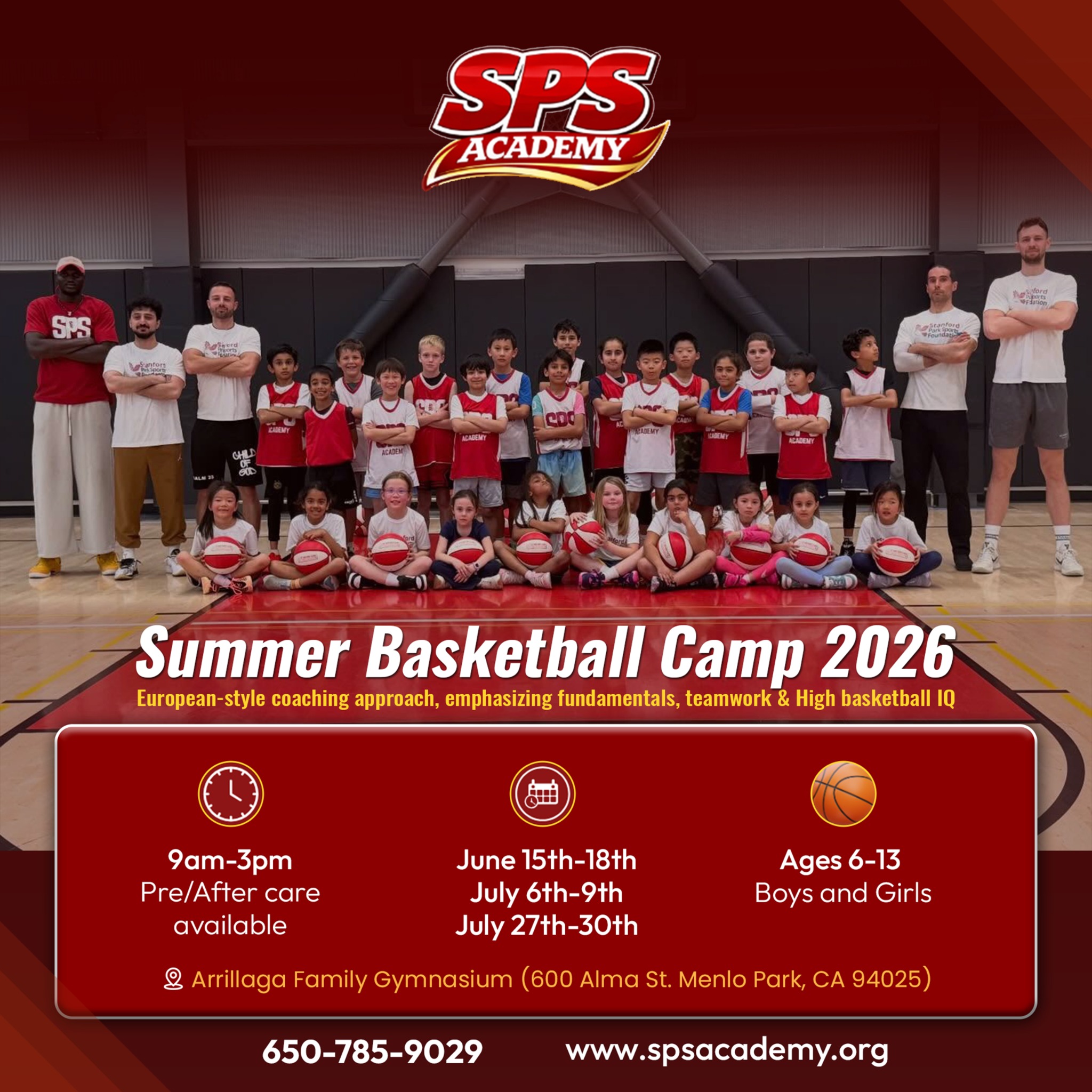 SPS Academy Facebook ad: Give Your Kid A Summer They'll Remember