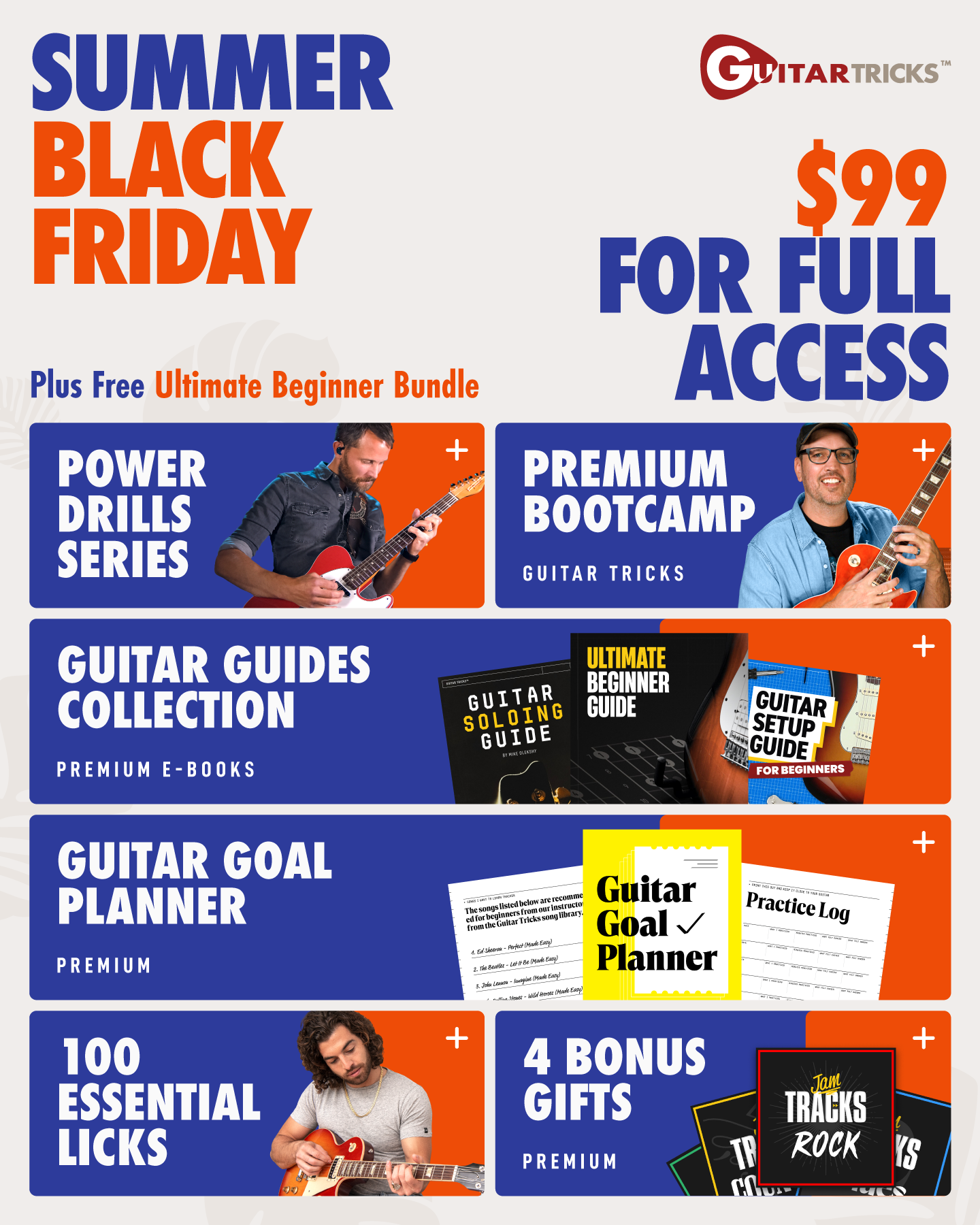 GuitarTricks.com Facebook ad