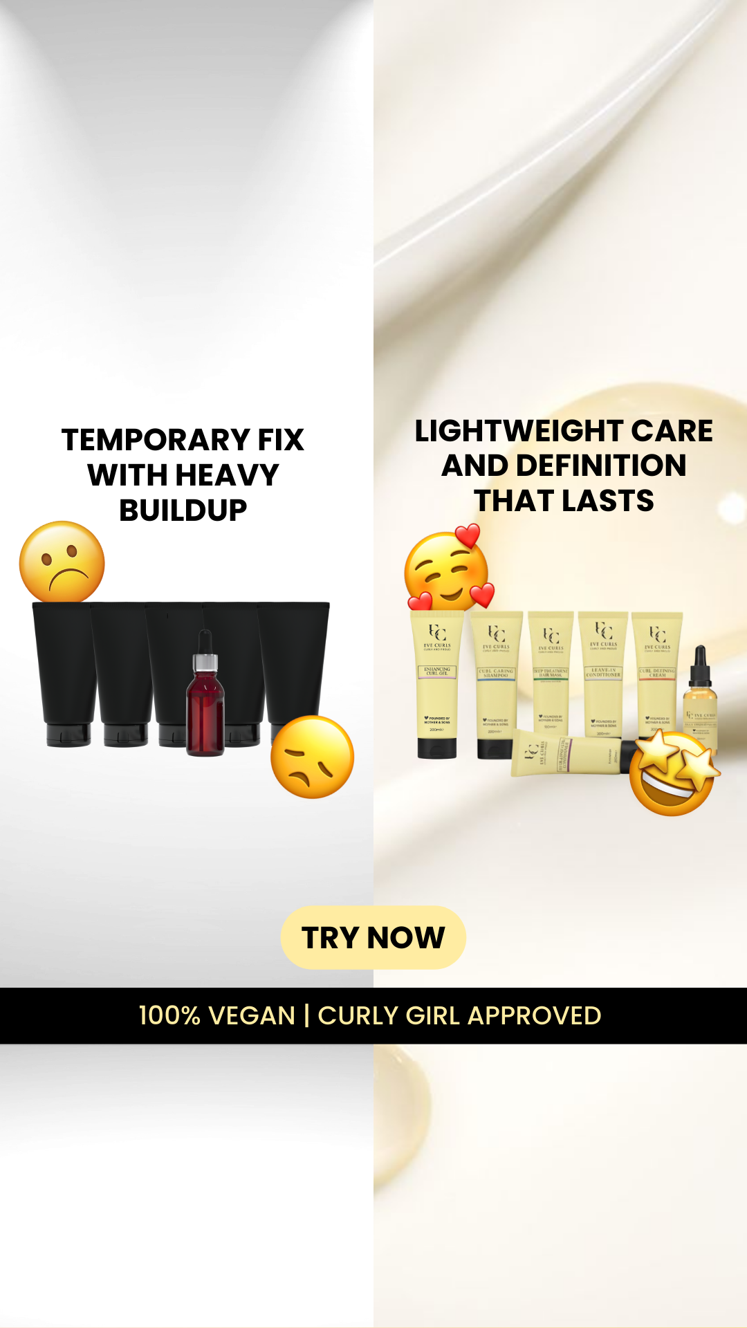 Eve Curls Facebook ad