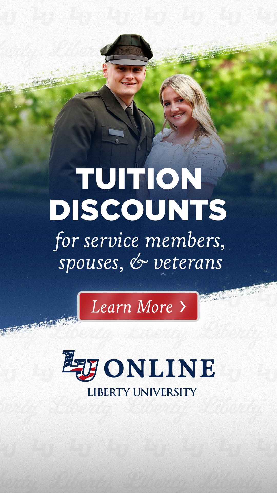 Liberty University Online Programs Facebook ad