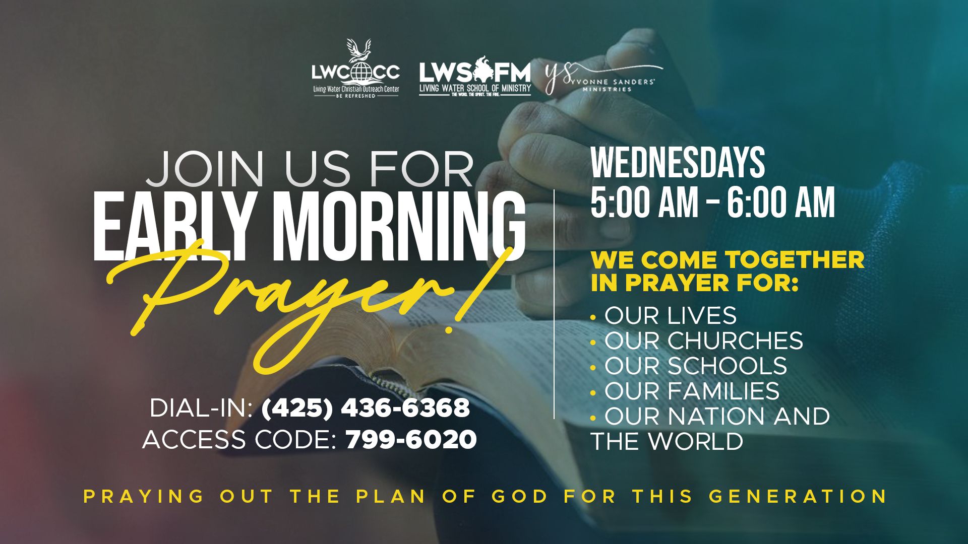Living Water Christian Outreach Center Church Facebook ad