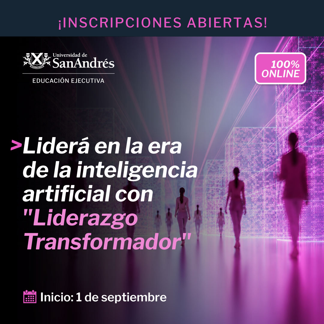 Educación Ejecutiva - Universidad de San Andrés Facebook ad: Liderazgo Transformador