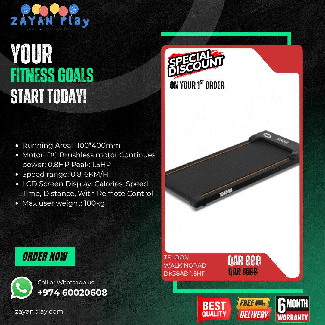 Zayan Play Facebook ad: Stay active without leaving home!