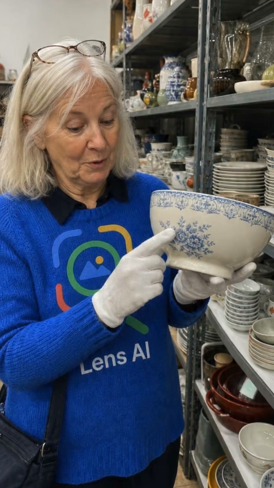 Lens - Reverse Image Search Facebook ad: Instantly identify and check market value with Lens AI!