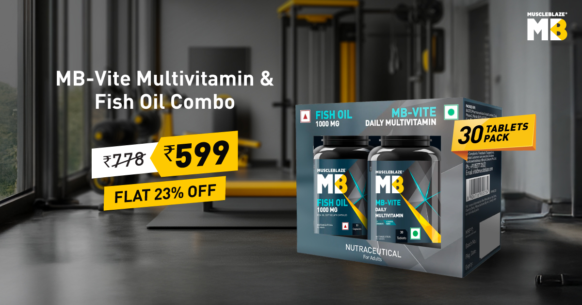 MuscleBlaze Facebook ad