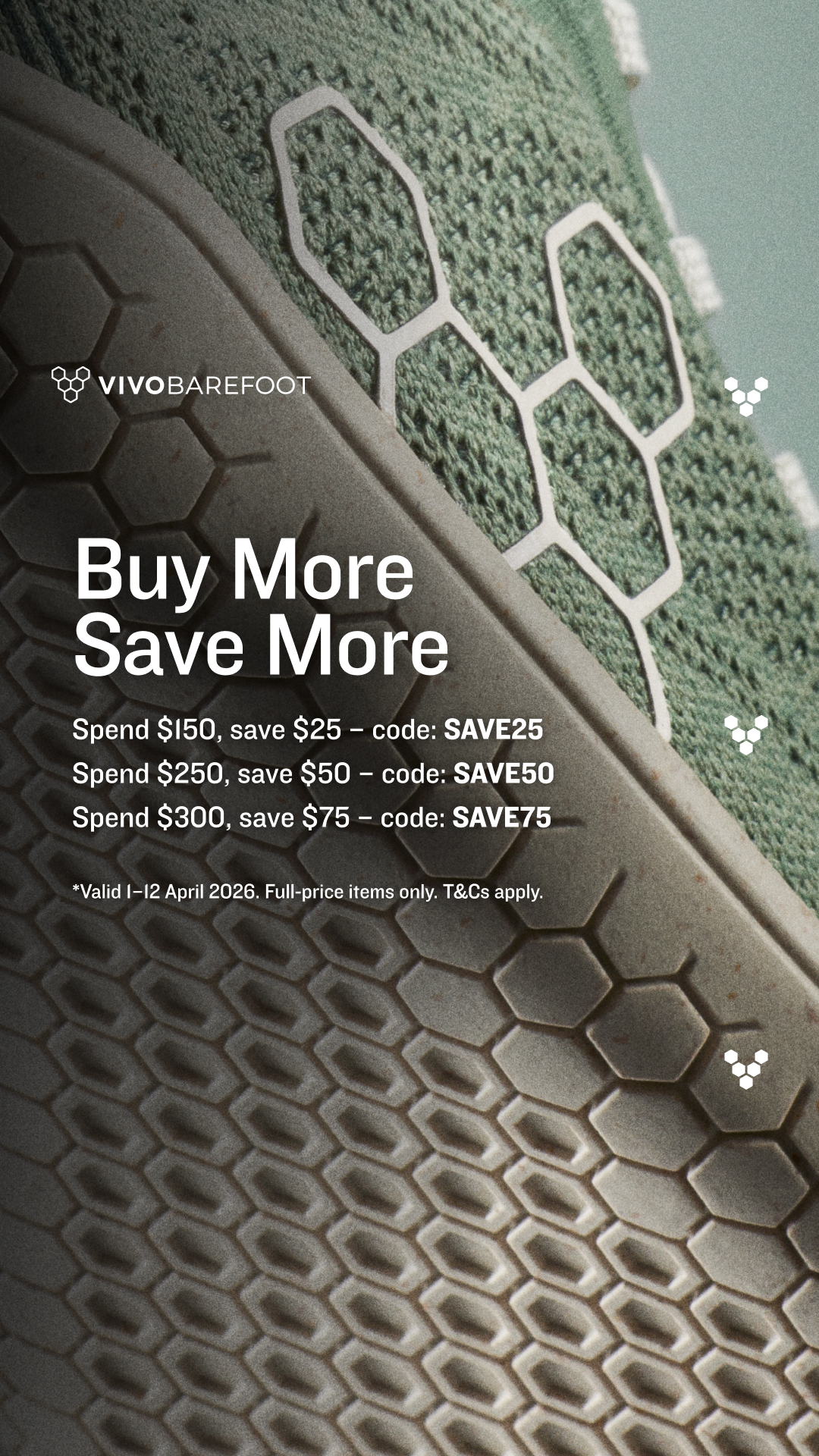 Vivobarefoot Facebook ad
