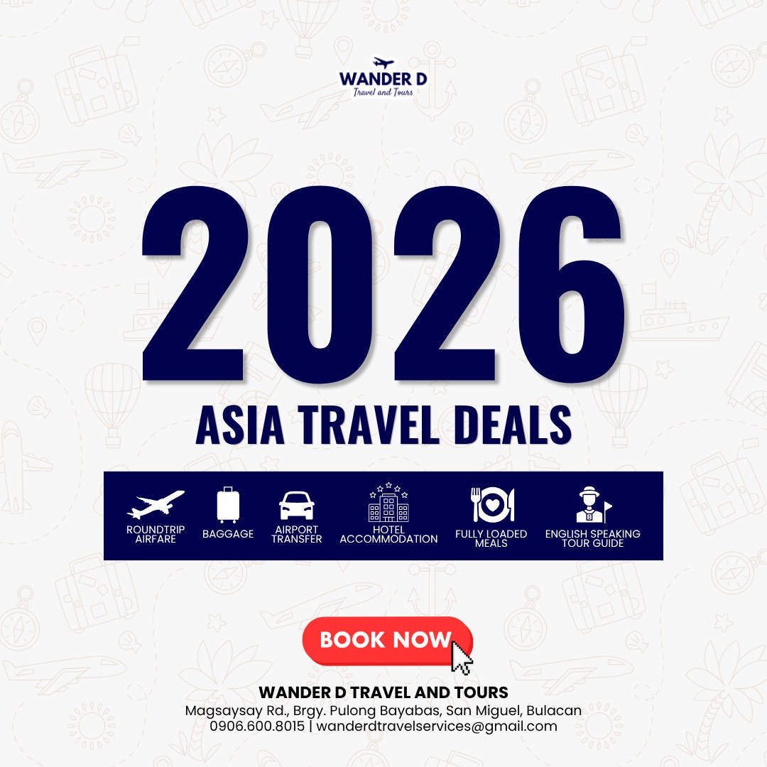 Wander D Travel and Tours Facebook ad