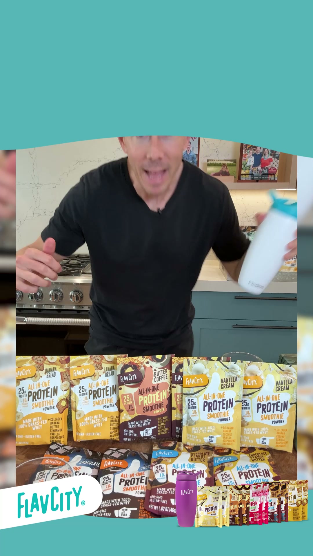 Shop FlavCity Facebook ad: The Cleanest Way to Crave Your Water