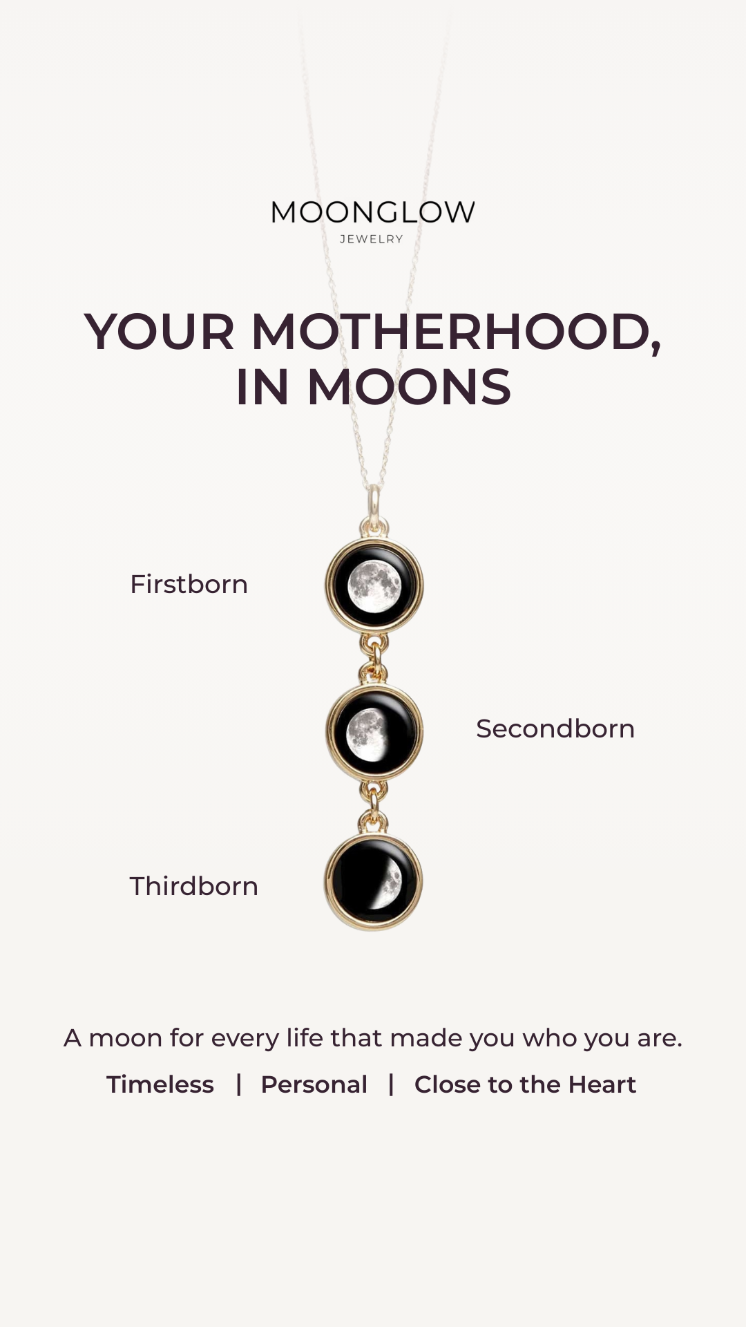 Moonglow Jewelry Facebook ad