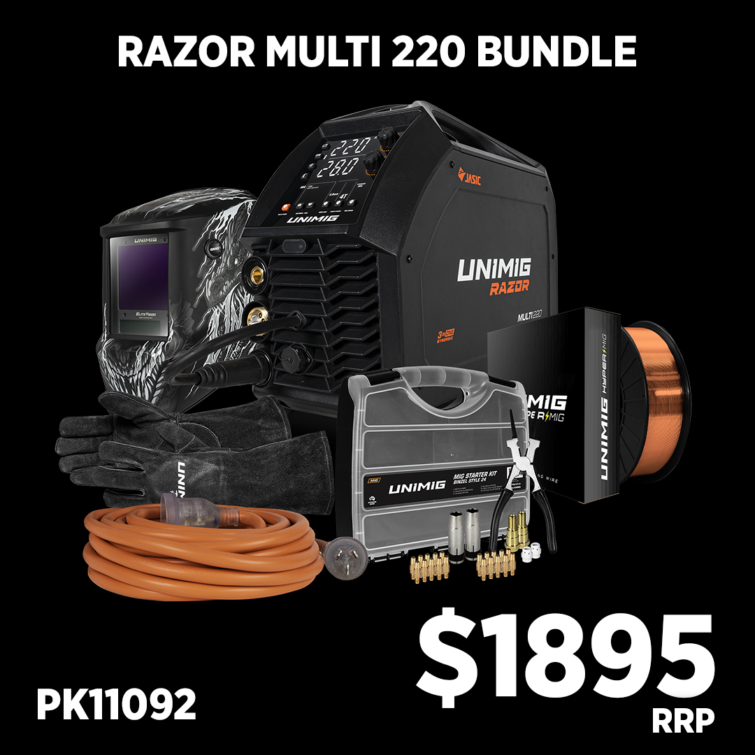 UNIMIG Facebook ad: Looking to kit out your workshop?
