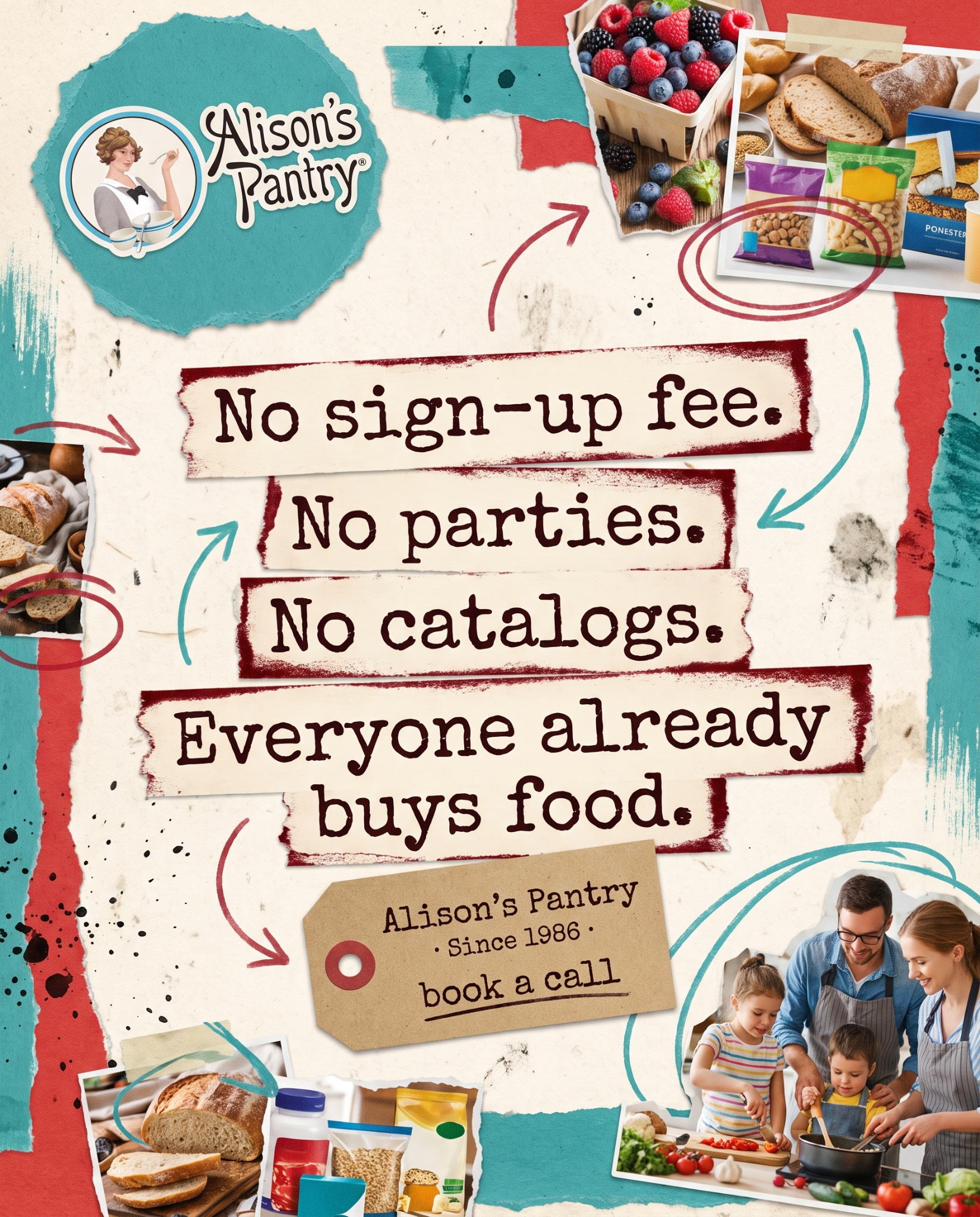Alison's Pantry Facebook ad