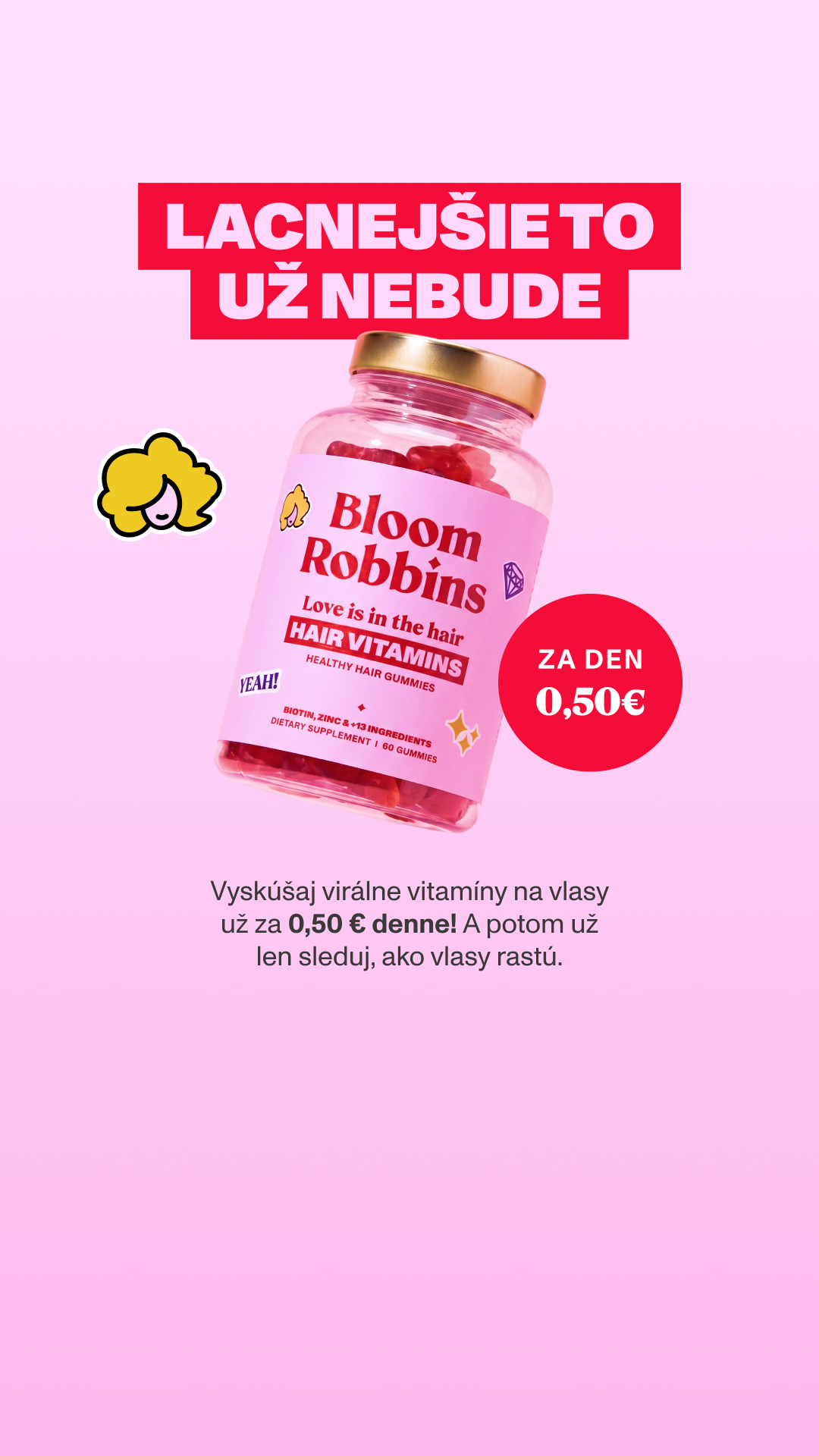 Bloom Robbins SK/CZ Facebook ad