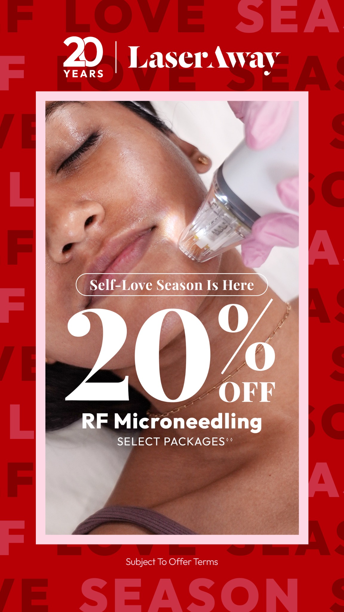 LaserAway Facebook ad