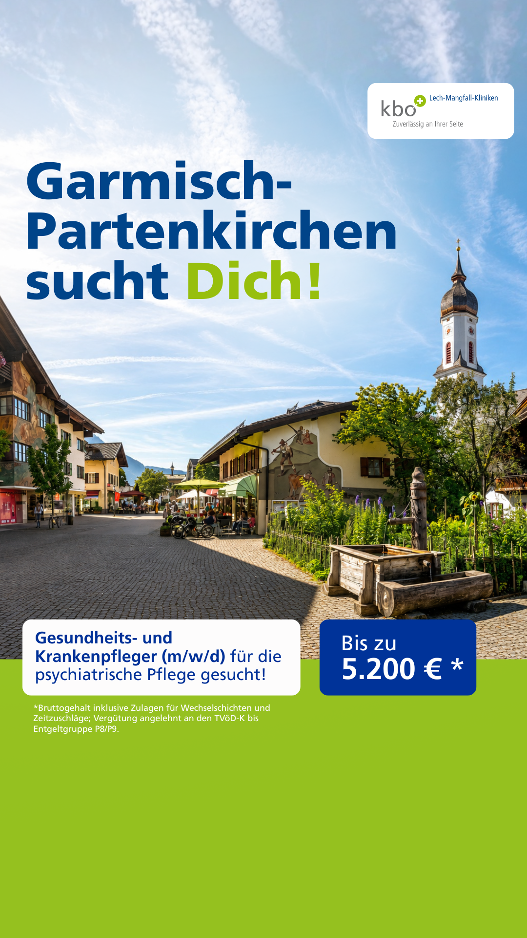 kbo Lech-Mangfall-Kliniken Facebook ad from May 23, 2026