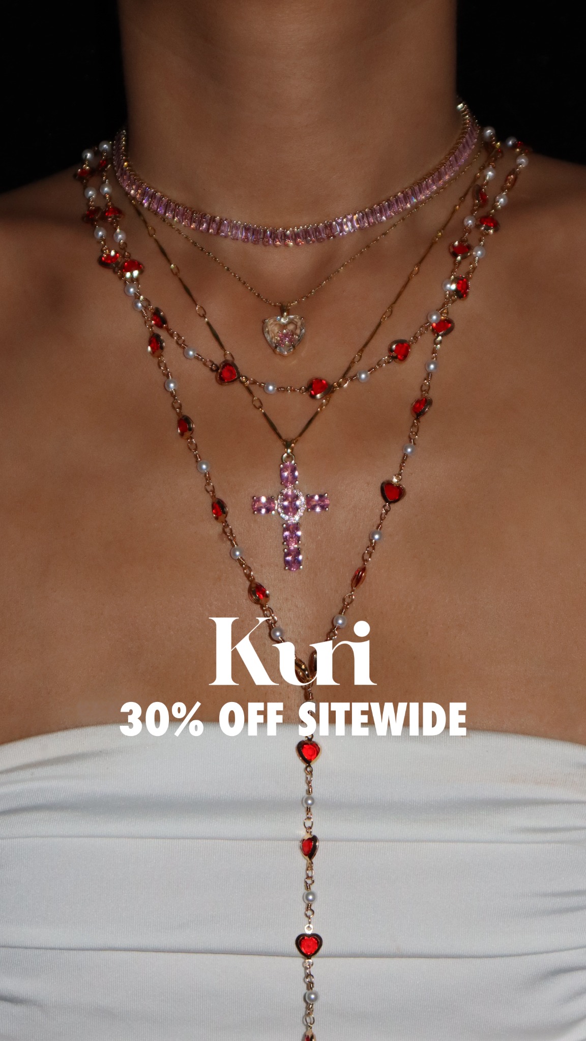 Kuri jewelry Facebook ad