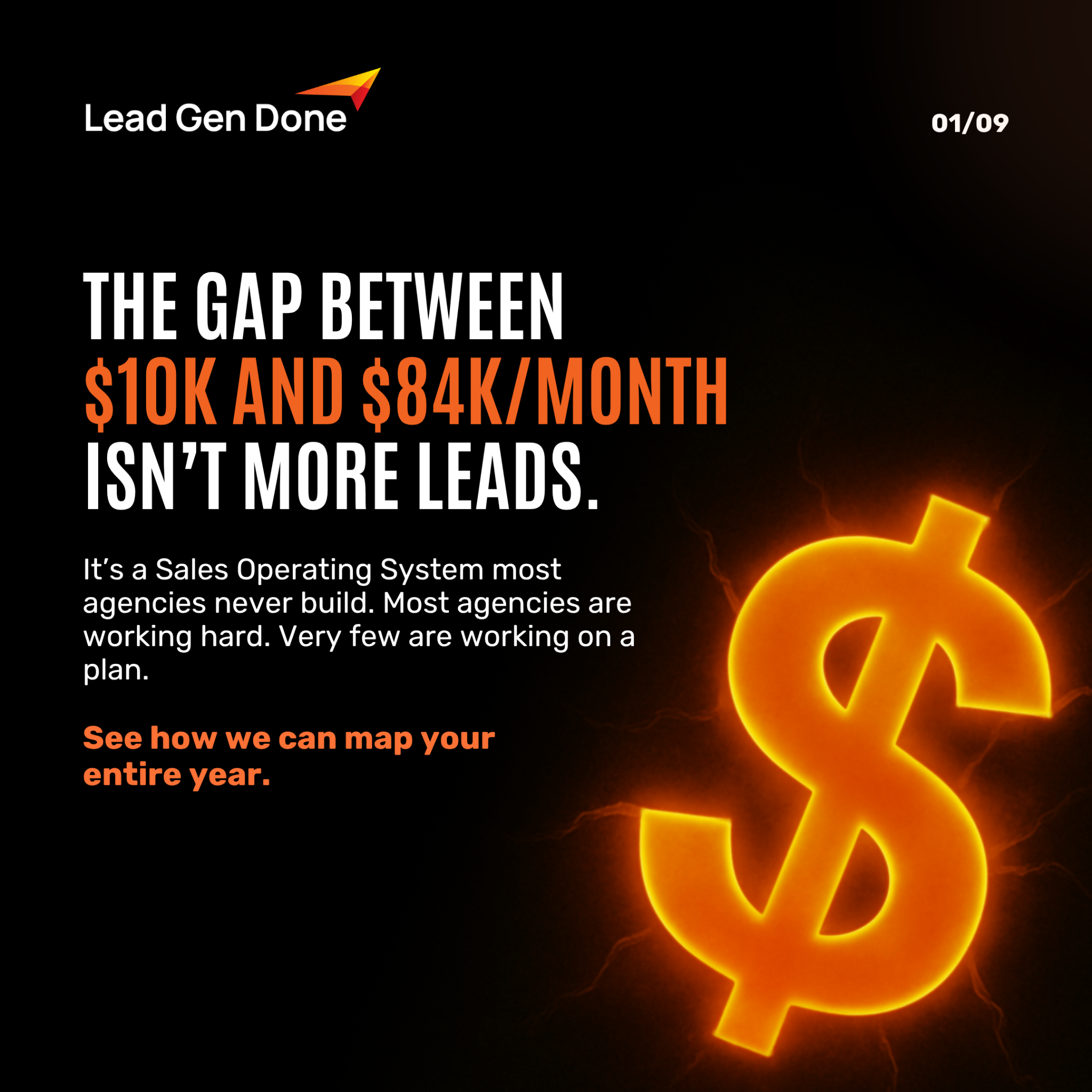 Lead Gen Done Facebook ad: Without a system, you are just a freelancer…