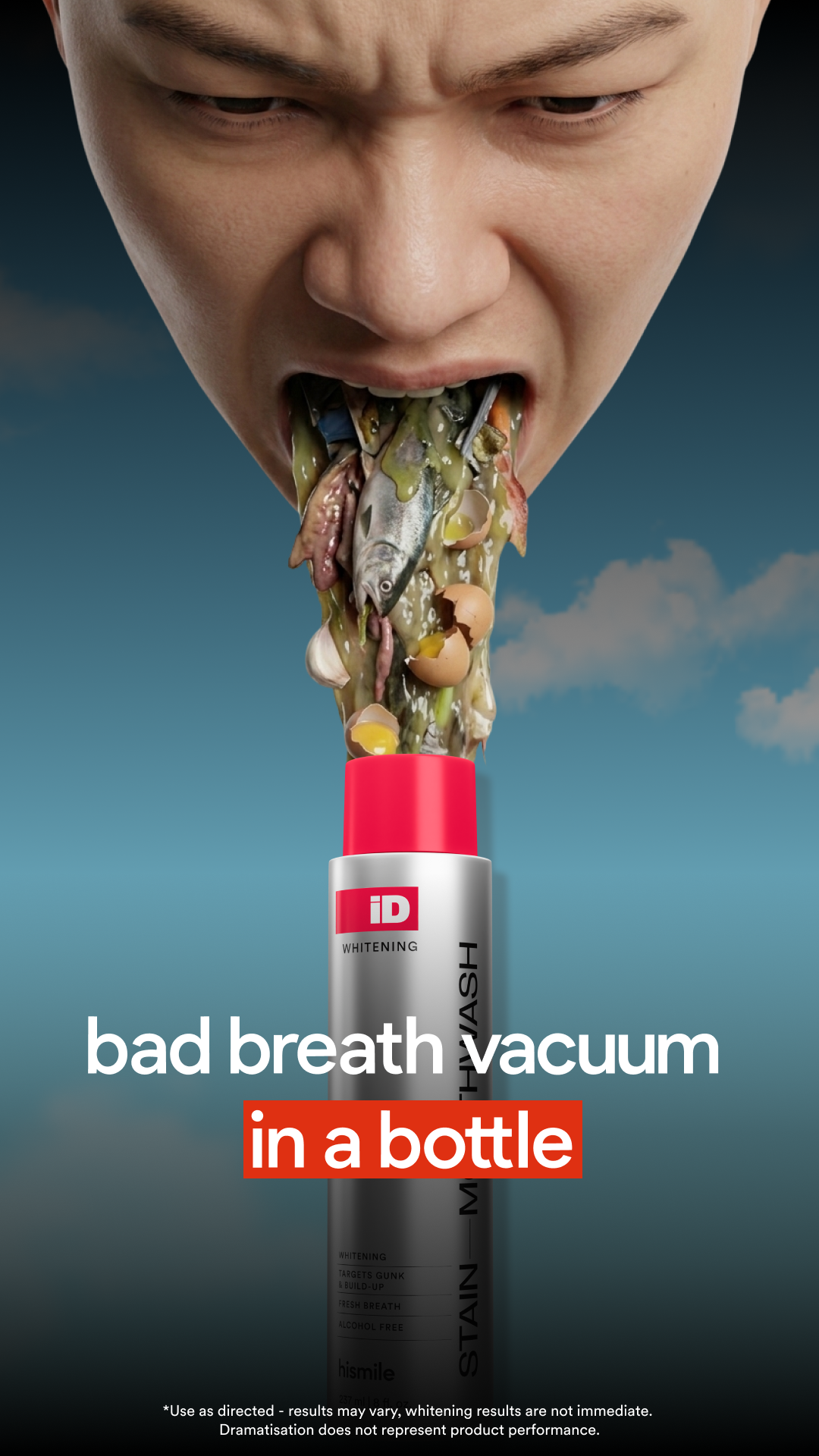 Hismile Facebook ad