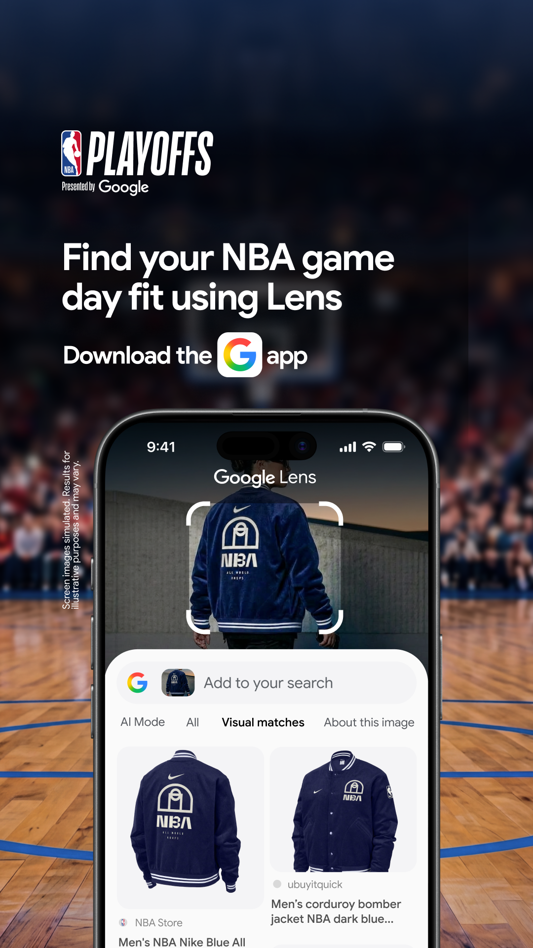 Google Facebook ad