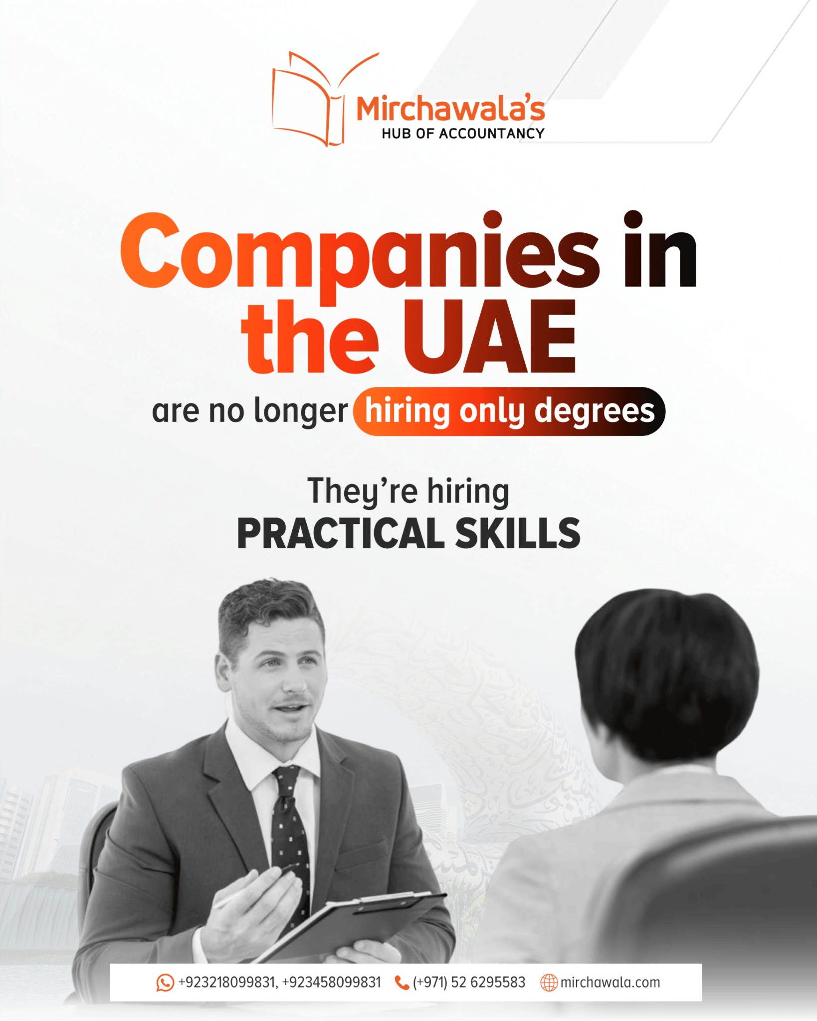Mirchawala's Hub of Accountancy Facebook ad