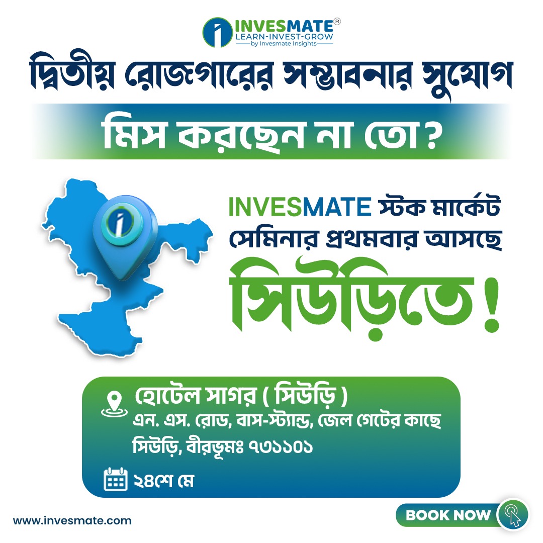 InvesMate - Learn Stock Market. Anybody, Anytime, Anywhere. Facebook ad