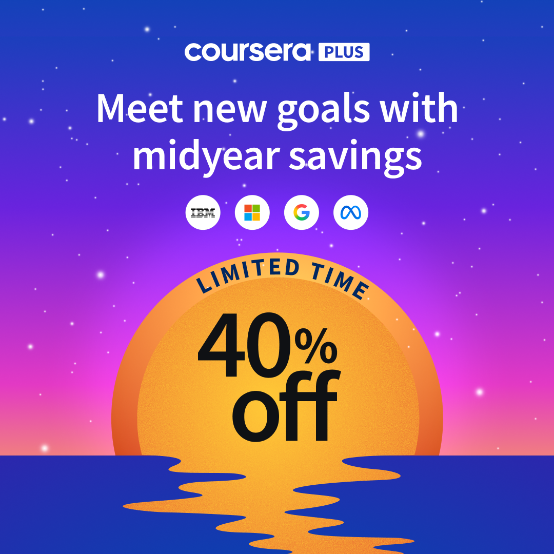 Coursera Facebook ad
