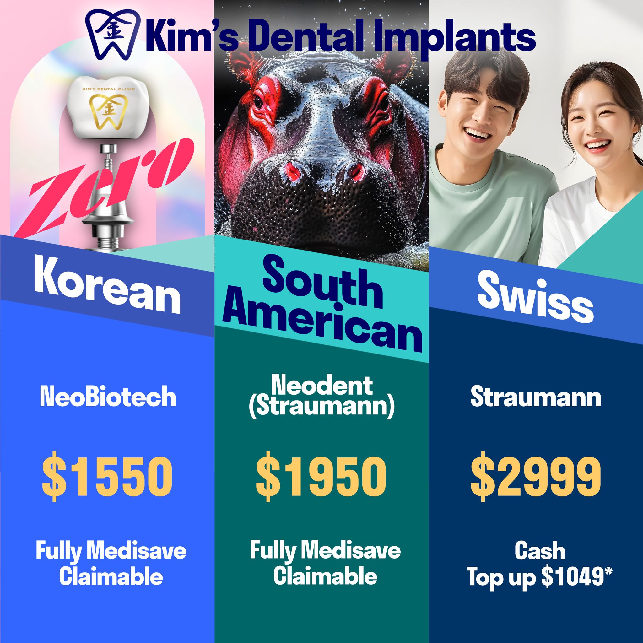 Kim's Dental Clinic Facebook ad