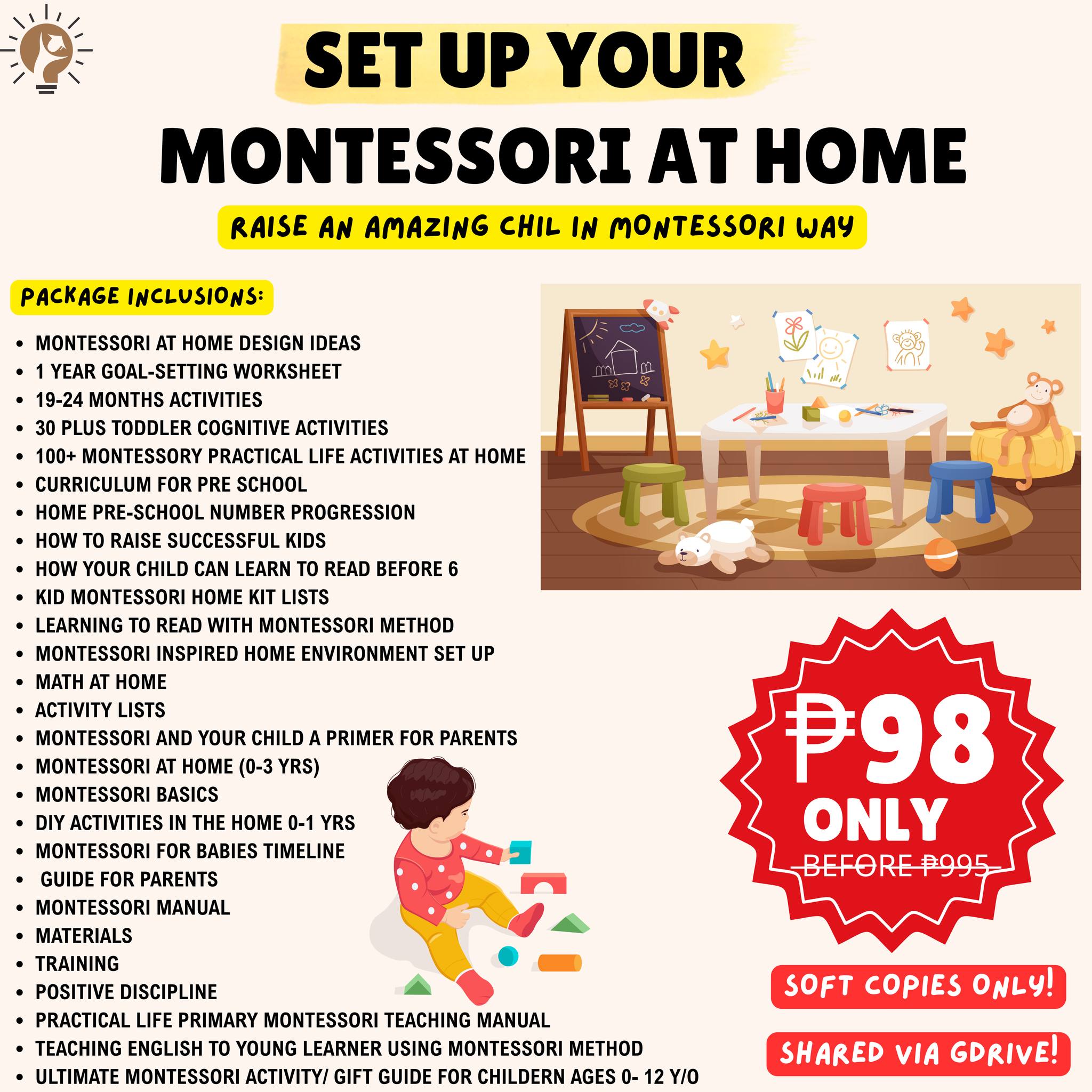 DIY Montessori Tools Facebook ad: Looking for screen-free learning?