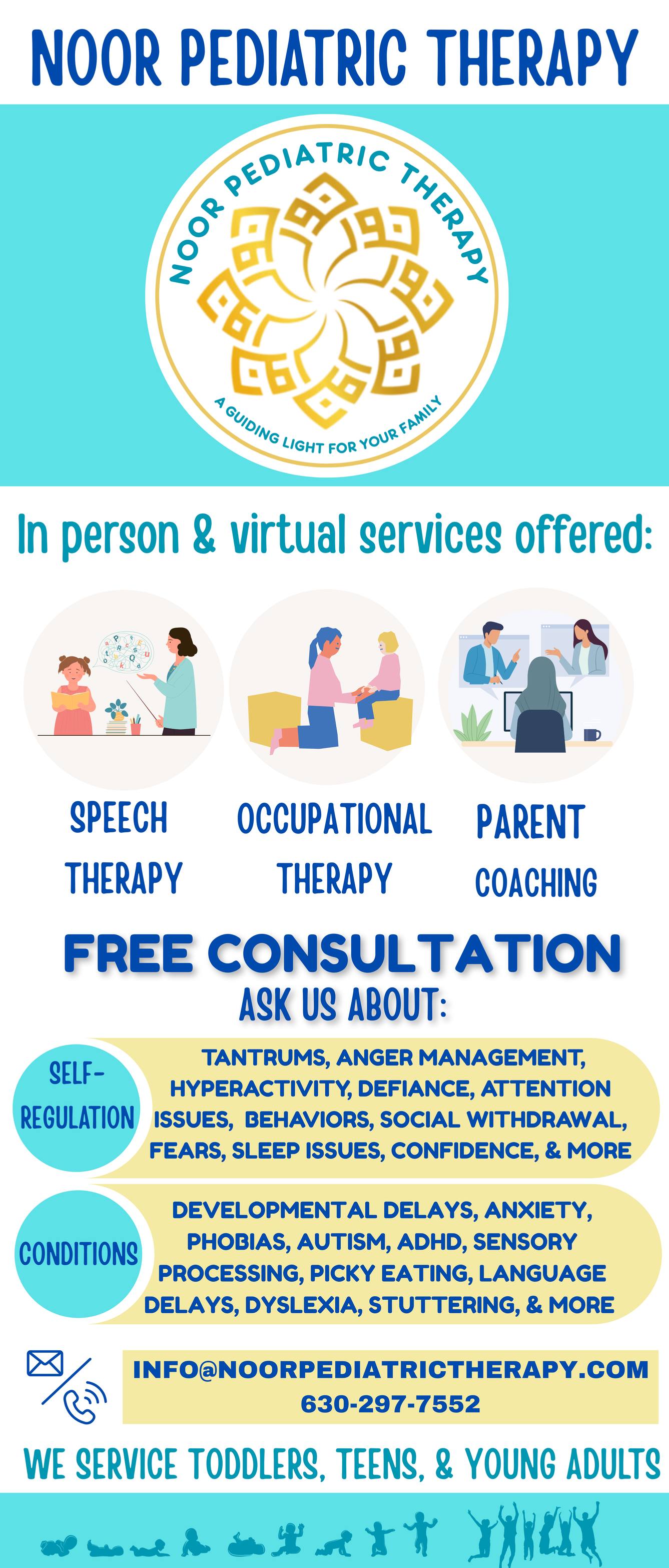 Noor Pediatric Therapy Facebook ad: Our team is growing and we currently have…