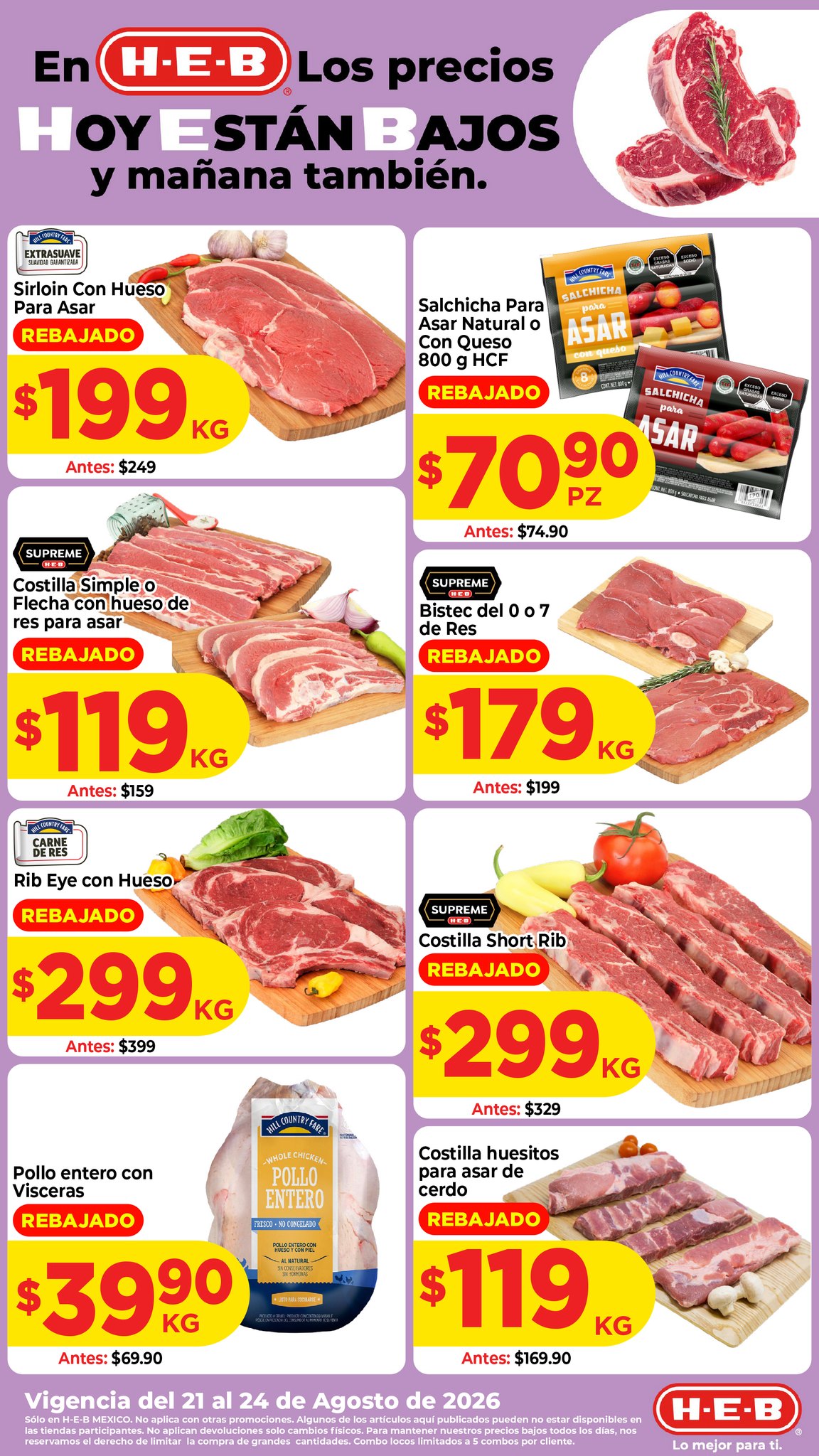 H-E-B México Facebook ad