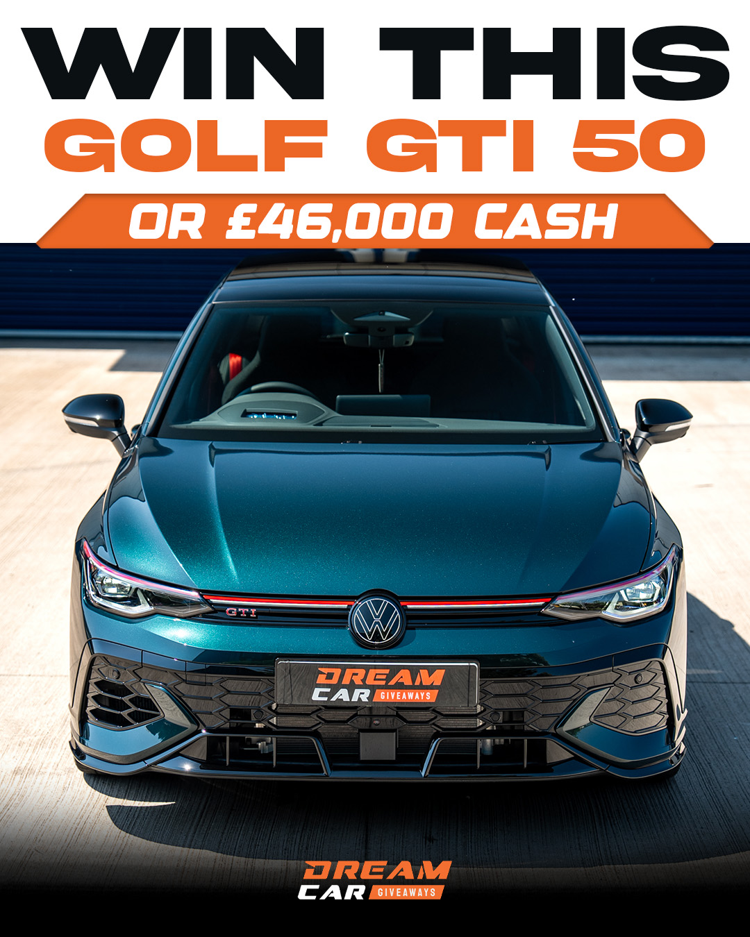 Dream Car Giveaways Facebook ad