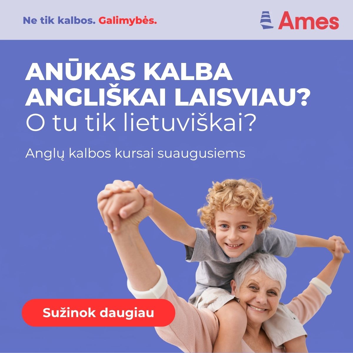 AMES Education Facebook ad