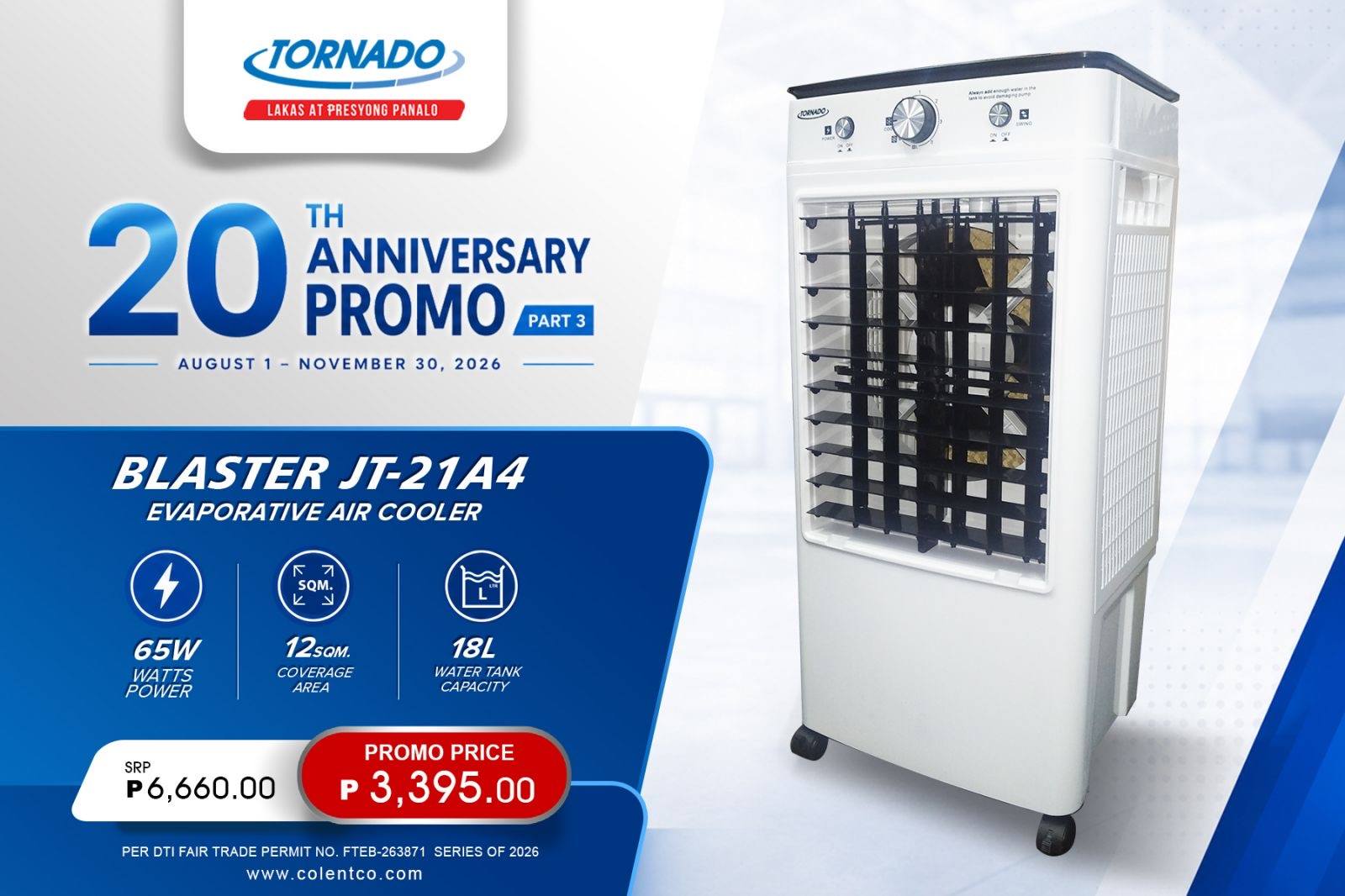 Colent Marketing Philippines Inc - JC Gorospe Facebook ad: PROMO PROMO!