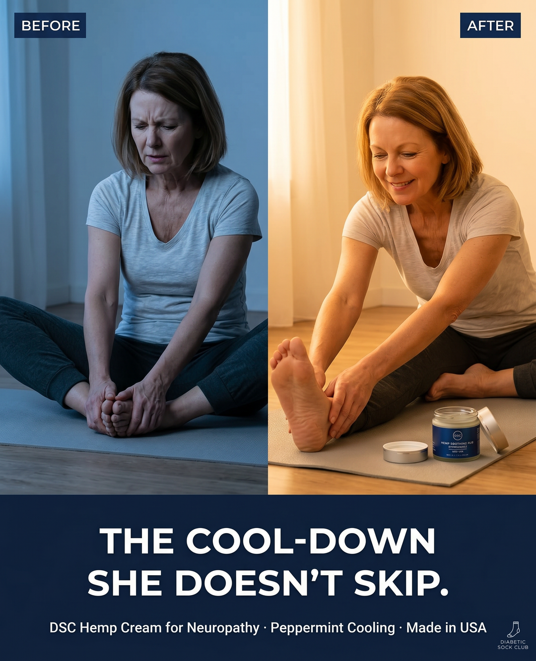 Diabetic Sock Club Facebook ad