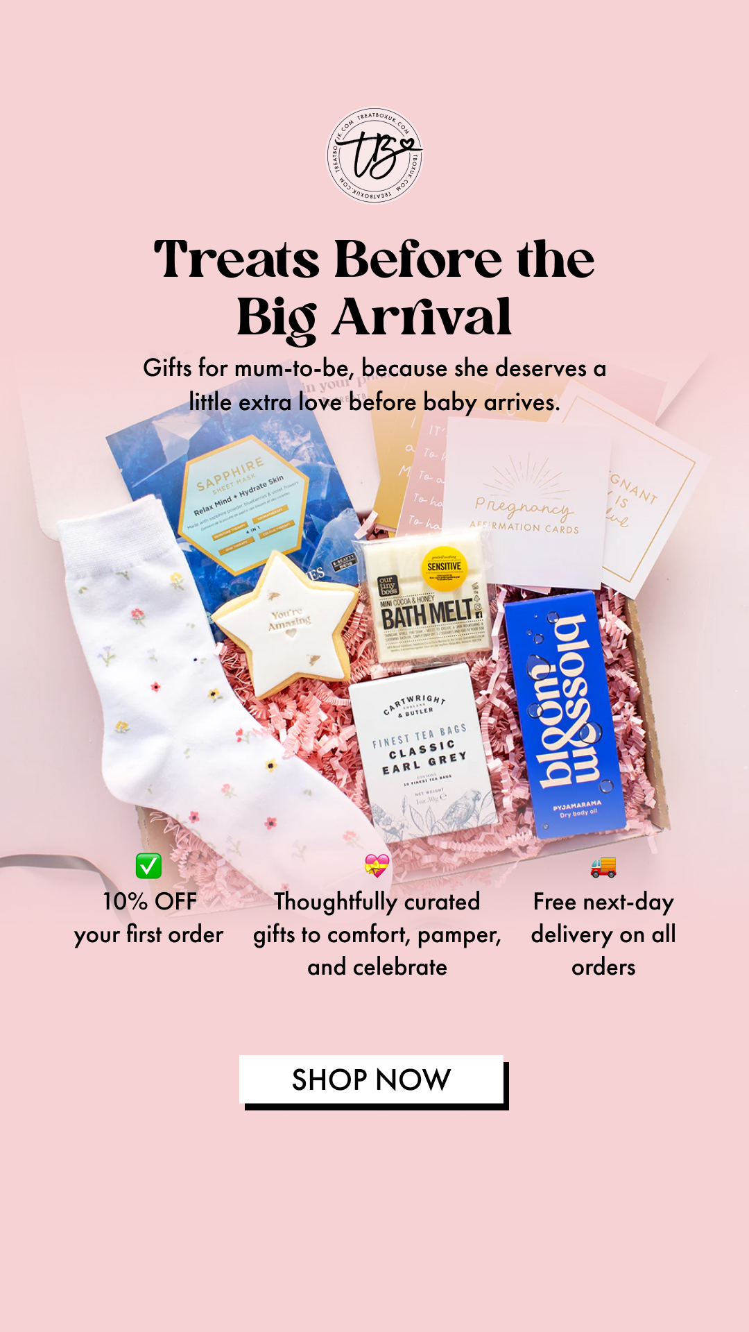 TreatBox Facebook ad