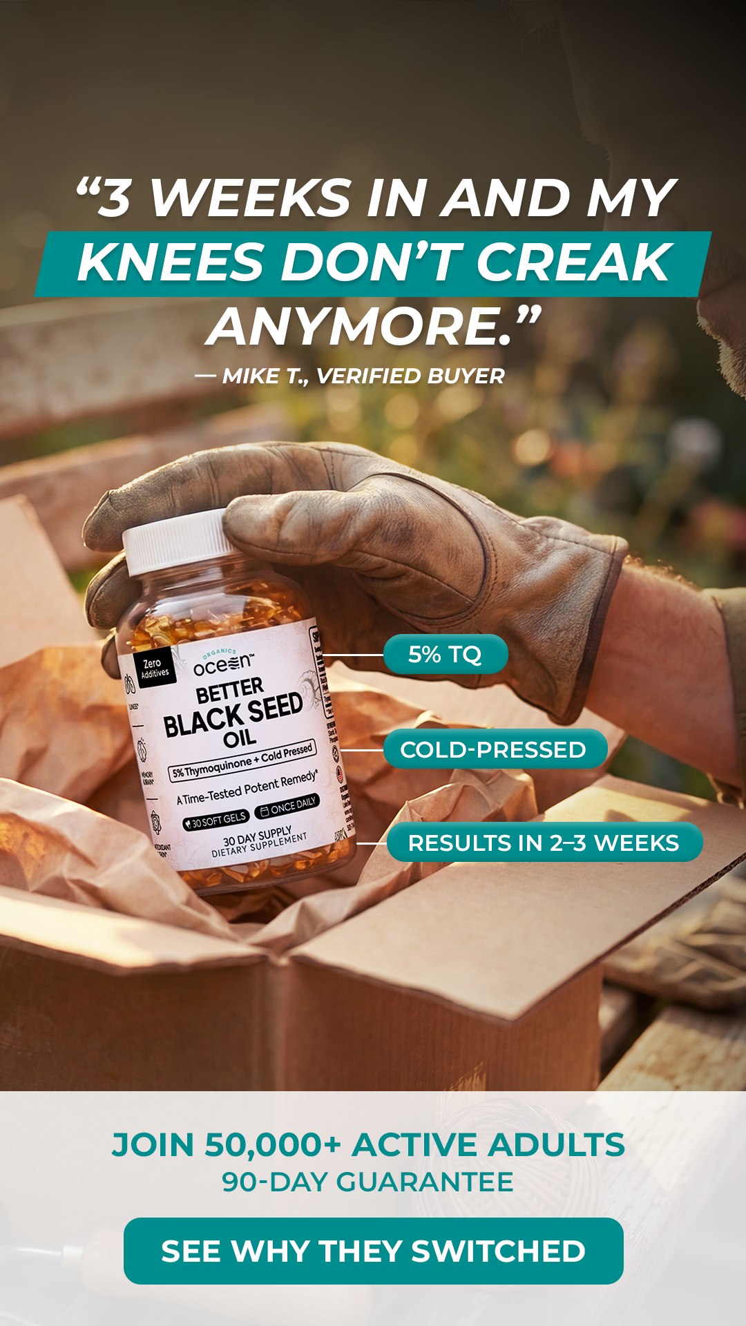 Organics Ocean Facebook ad