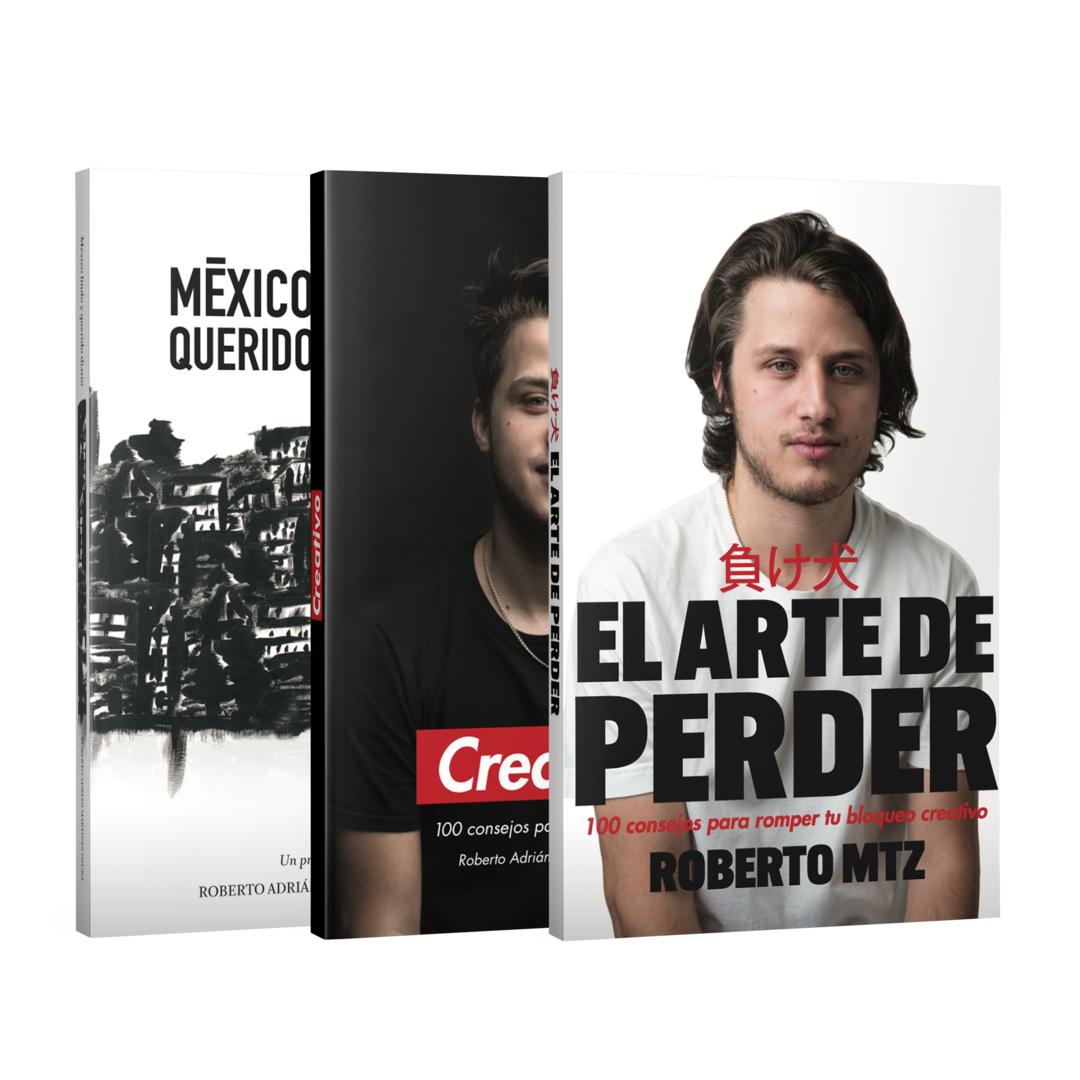 Roberto Mtz Facebook ad: Llevate mis libros y la merch oficial del…