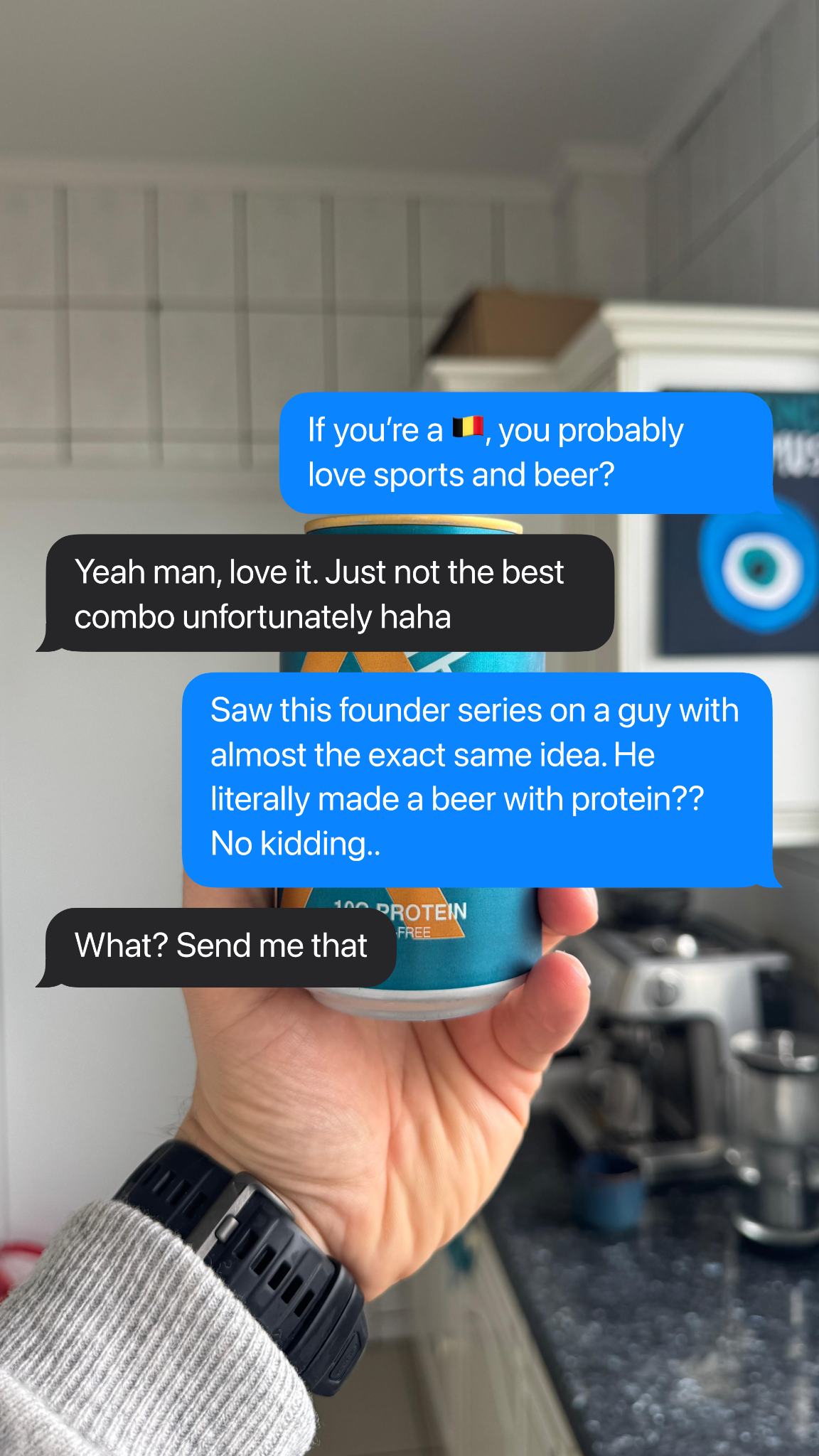 Thrive Beer Facebook ad