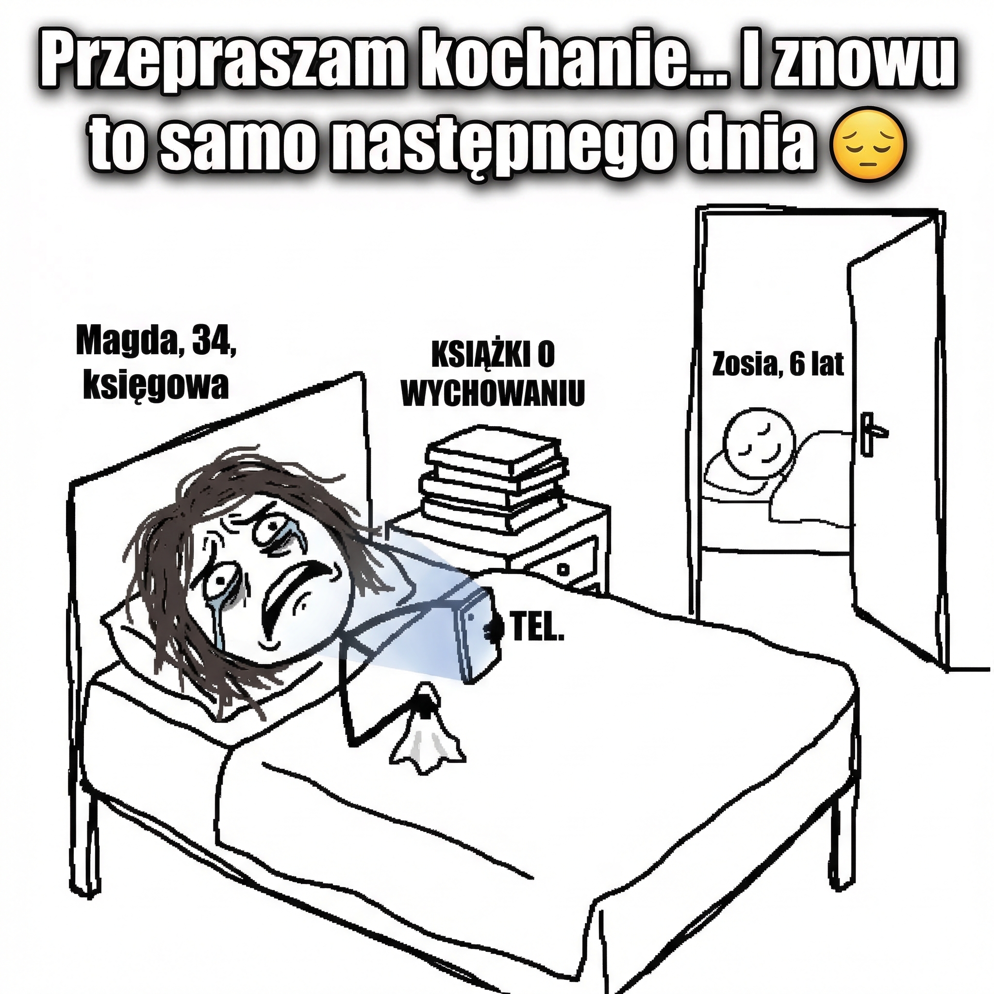 Między nami Facebook ad