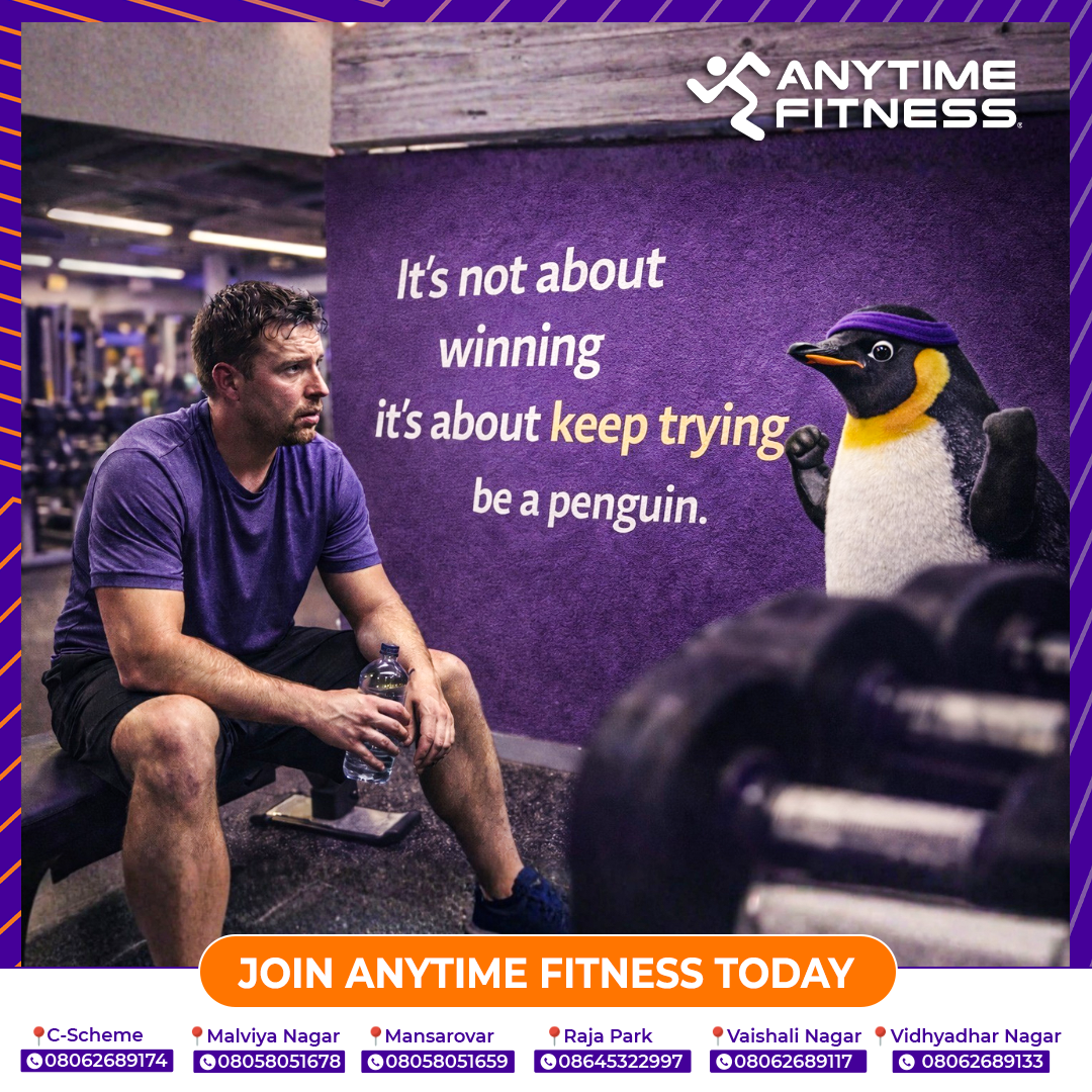 Anytime Fitness India Facebook ad: Join Anytime Fitness Jaipur