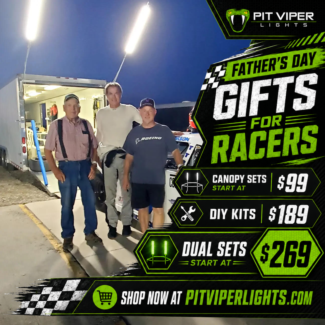 Pit Viper Lights Facebook ad