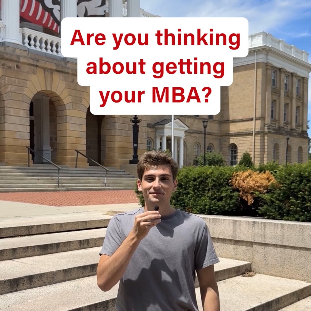 Wisconsin School of Business Facebook ad: Your future starts here